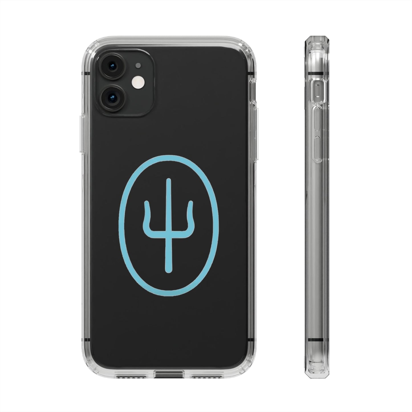 Split Mark Clear Case