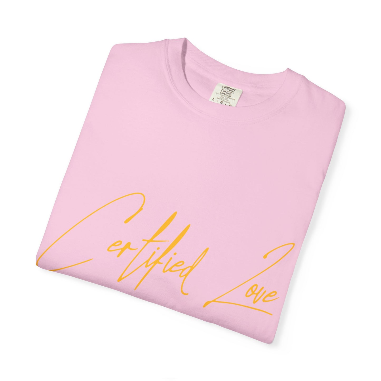 Certified Lover Boy Script Dyed Tshirt