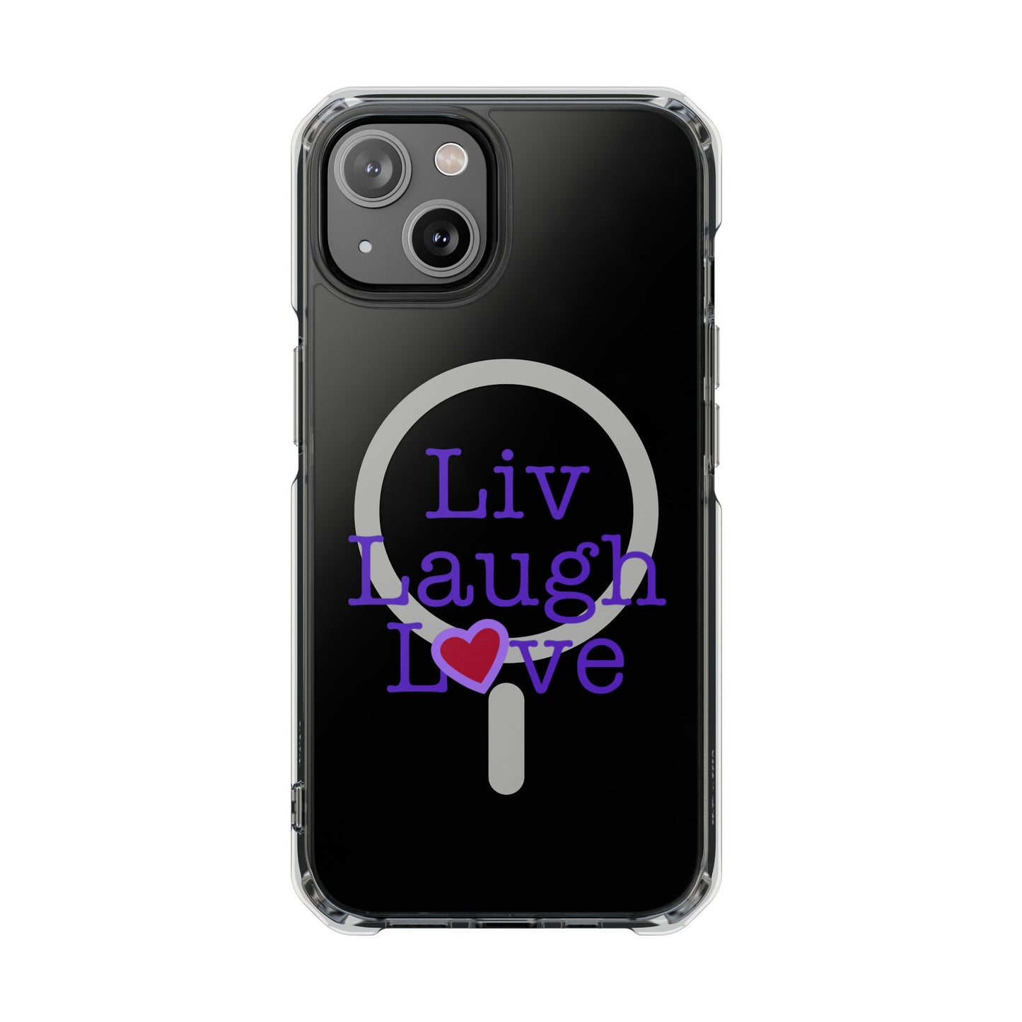 Liv Laugh Love Magnetic Clear Impact Case