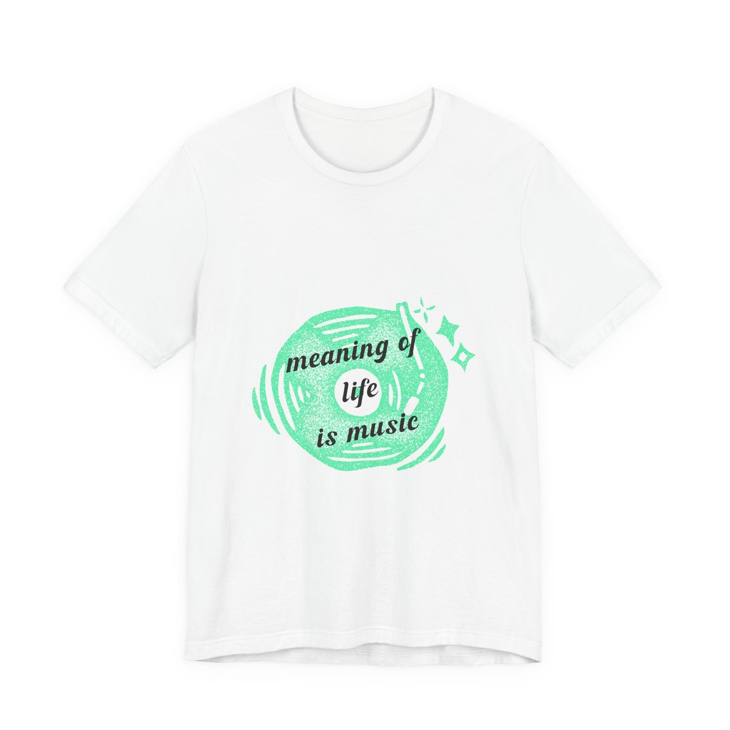 Vinyl Dreams Speak Unisex Jersey short sleeve tee