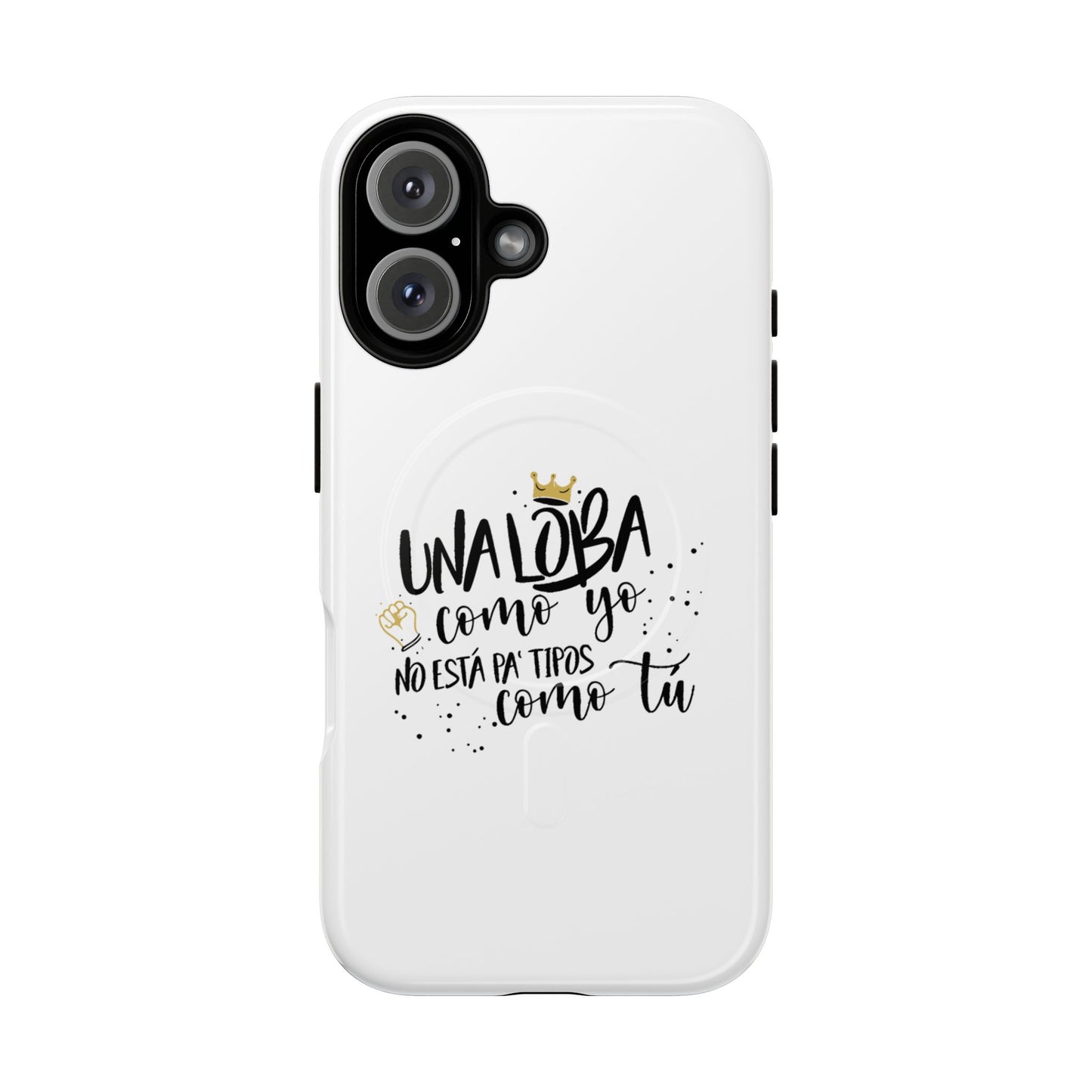 Golden Wolf Energy Tough Magnetic case