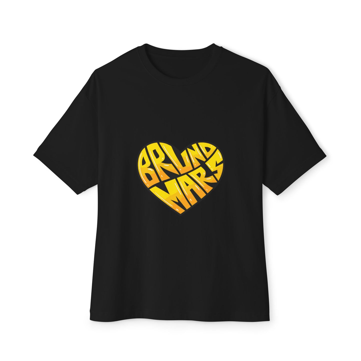 Loud Love Retro Heart Unisex Oversized Boxy Tee