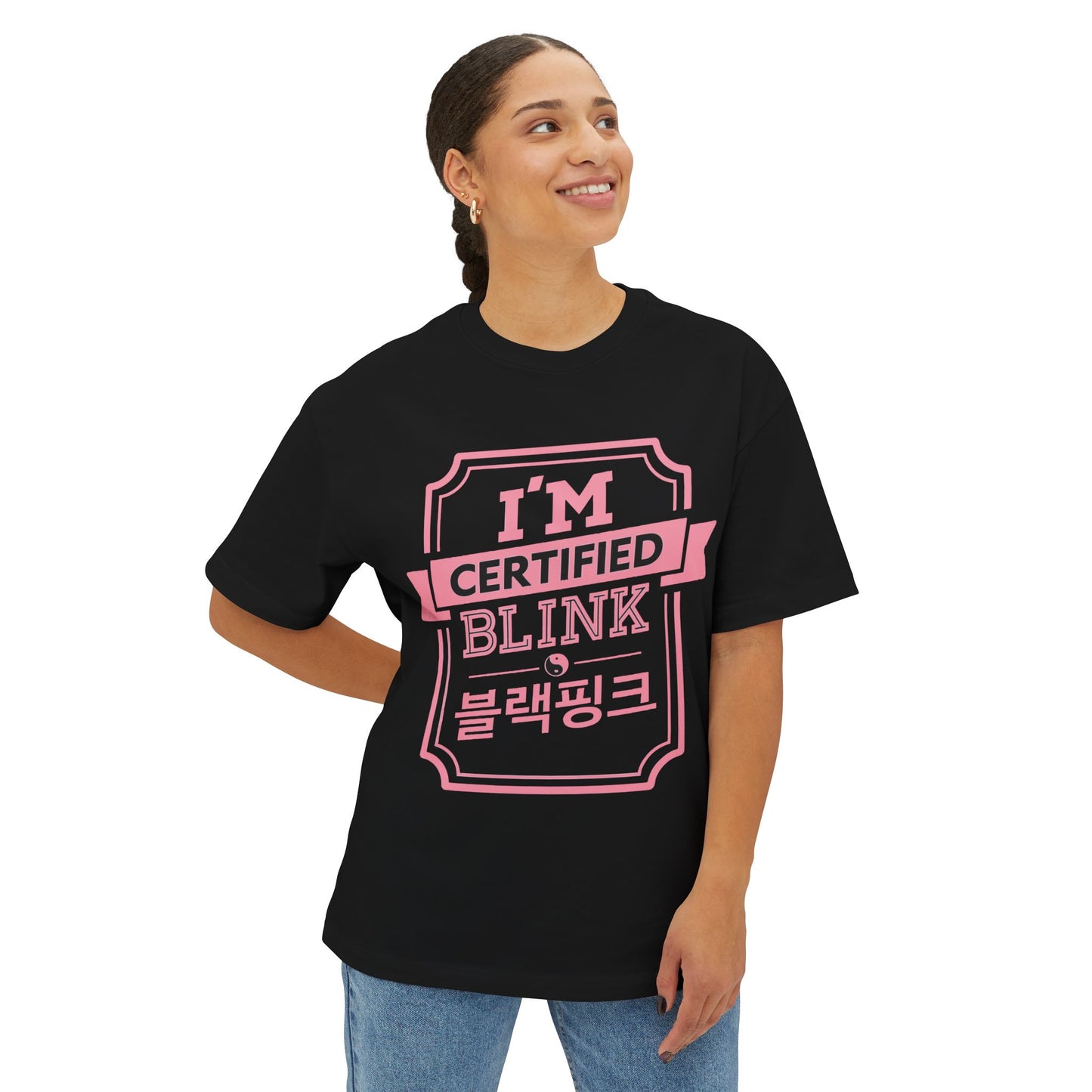 Certified BLINK Badge – Oversized Boxy Tee