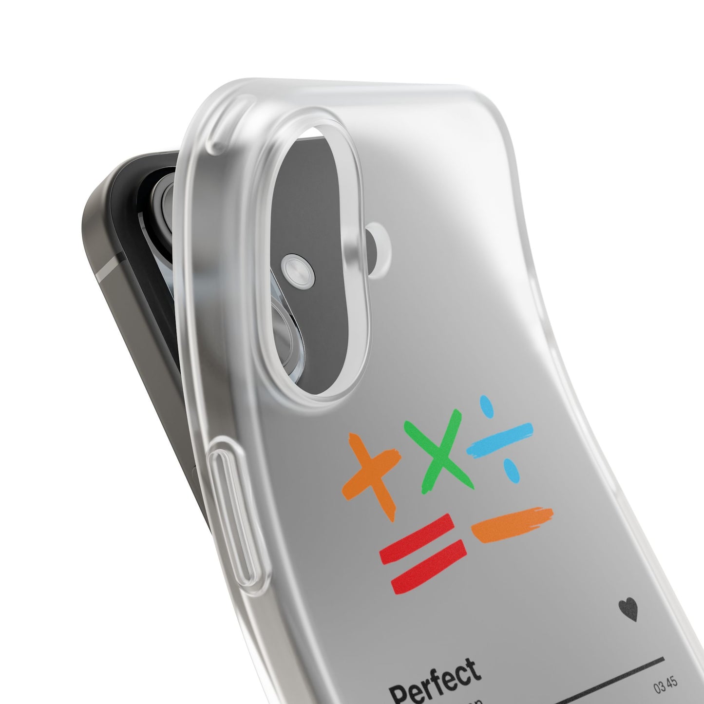 Flexi Case – Ed Sheeran Music Design (iPhone X–16 Pro Max)