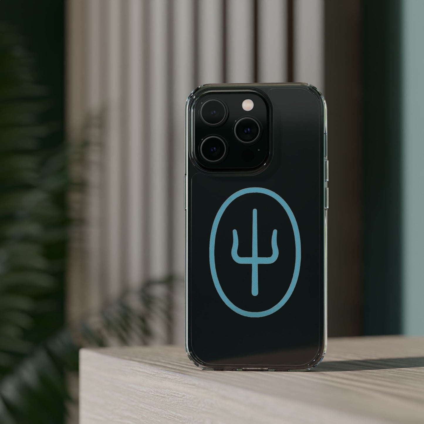 Split Mark Clear Case