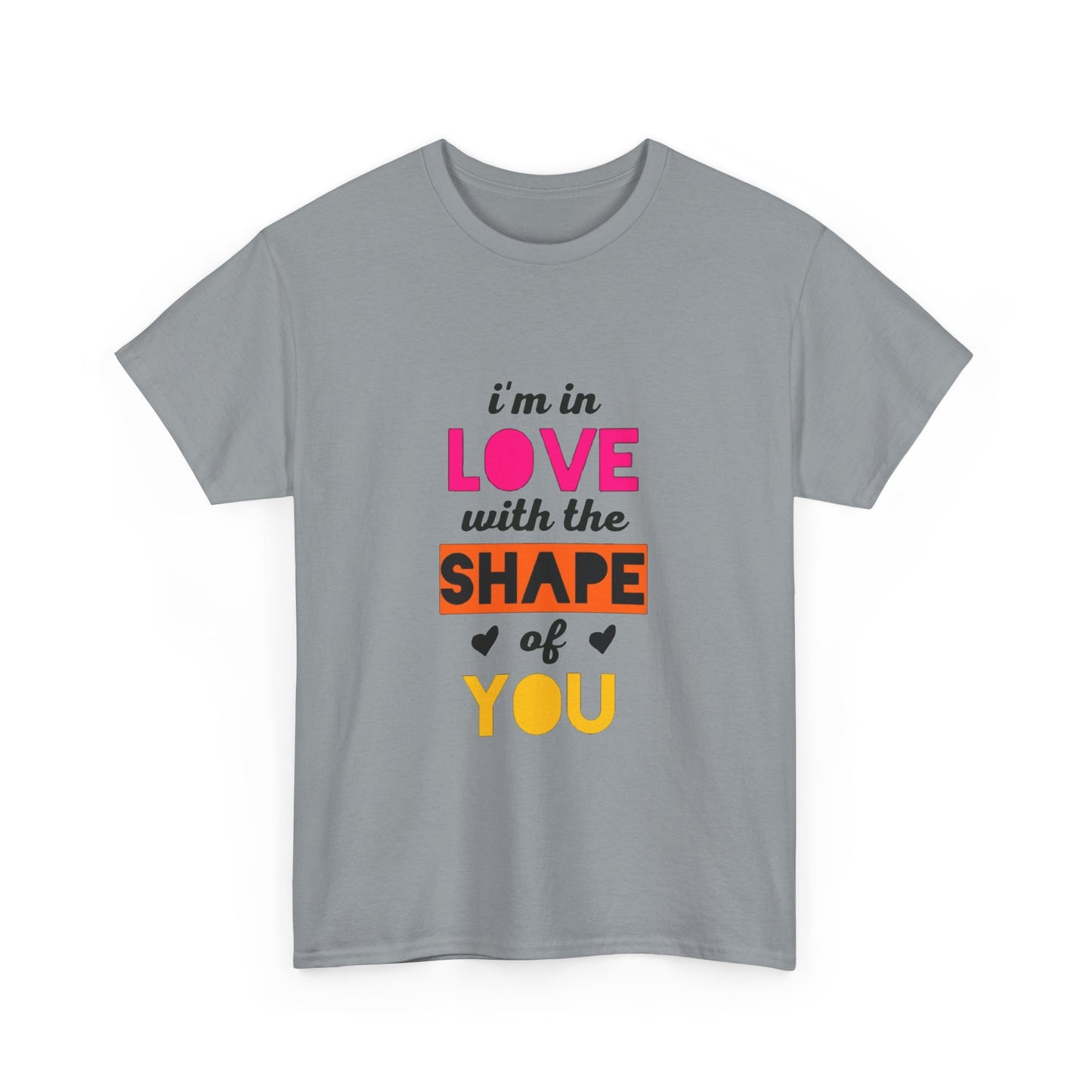 Orange Divide Symbol Unisex Heavy Cotton Tee
