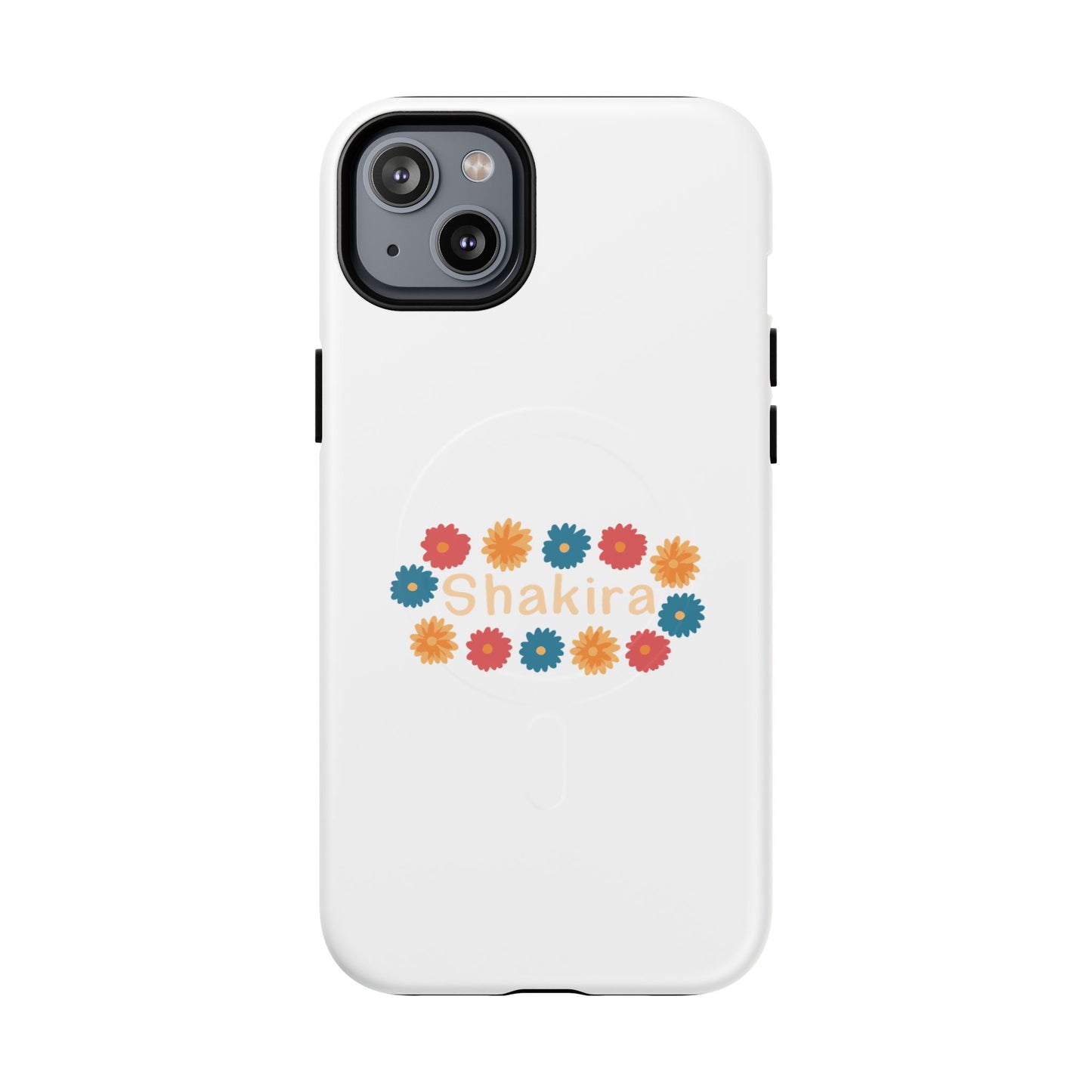 Retro Floral Groove Tough Magnetic case