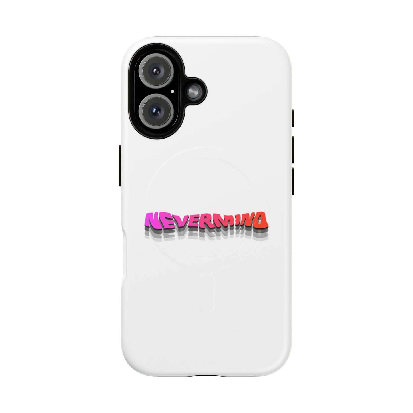 Wavy Groovy Typography Tough Magnetic Case