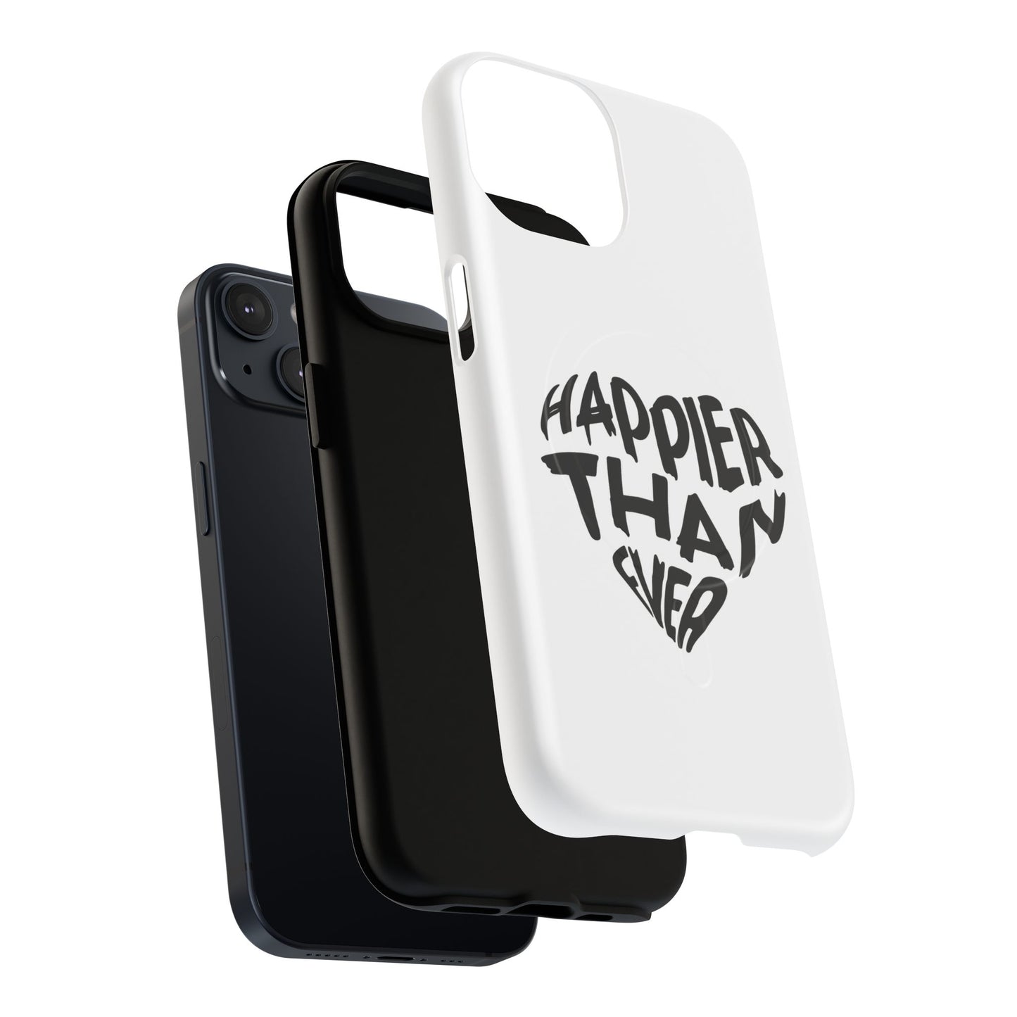 Happier Heart Lettering Tough Magnetic Case