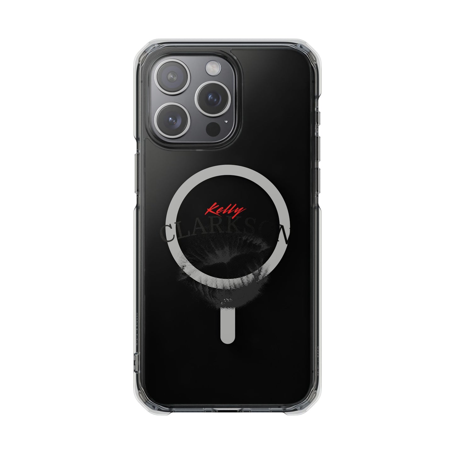 Retro Kiss Sound Magnetic clear Impact Case