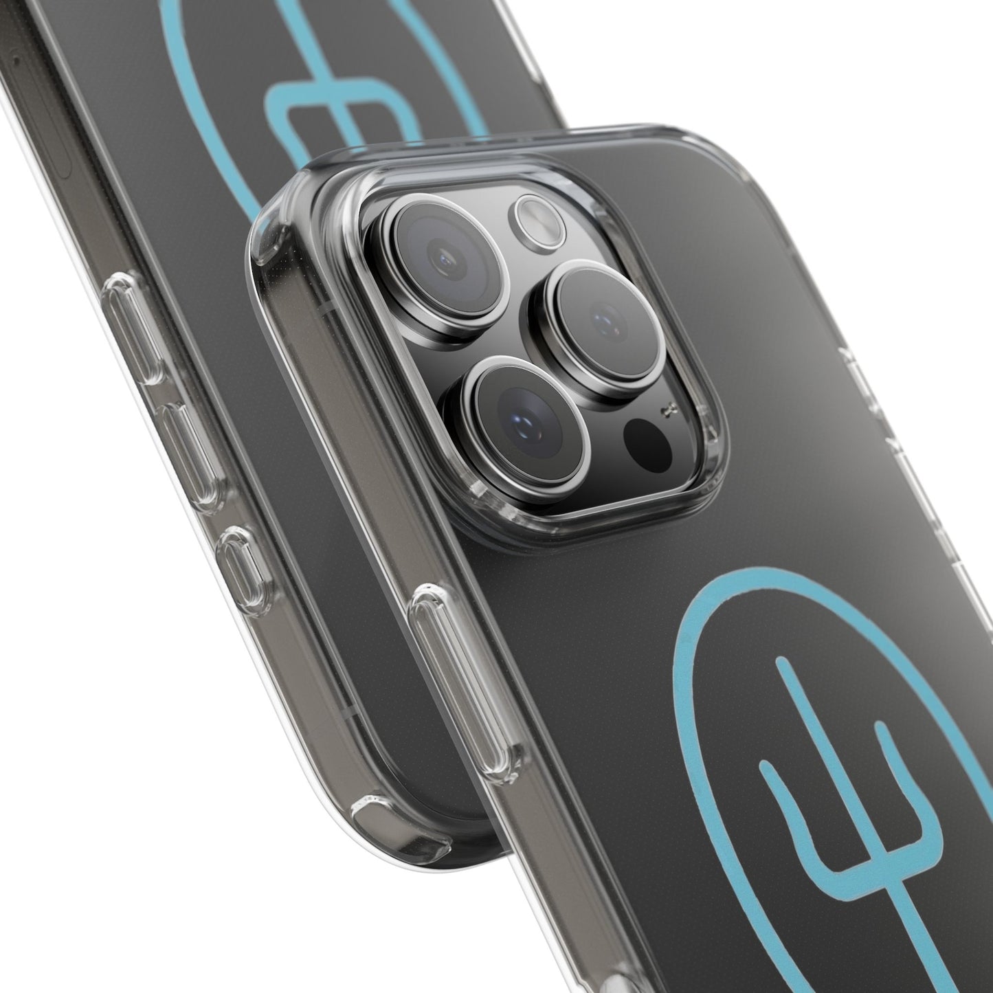 Split Mark Clear Case