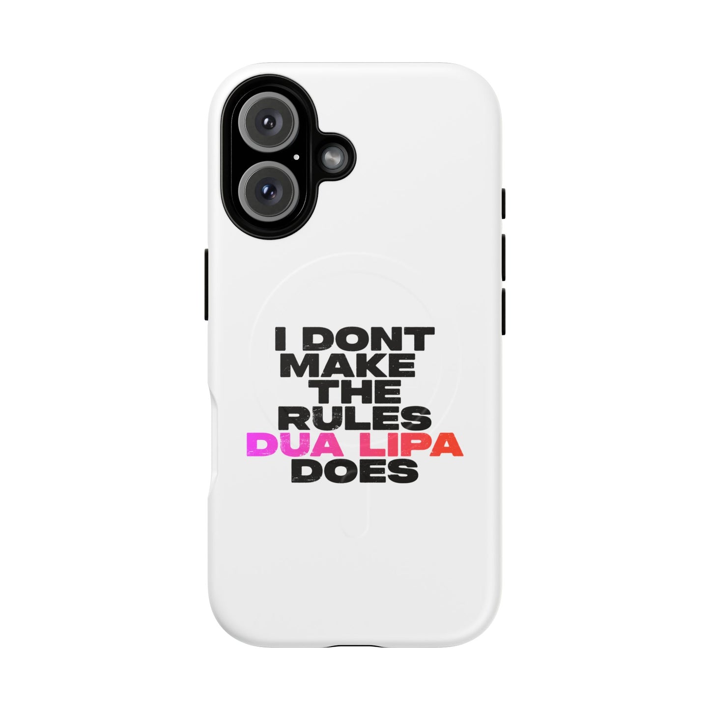 Retro Fade Letter Tough Magnetic Case