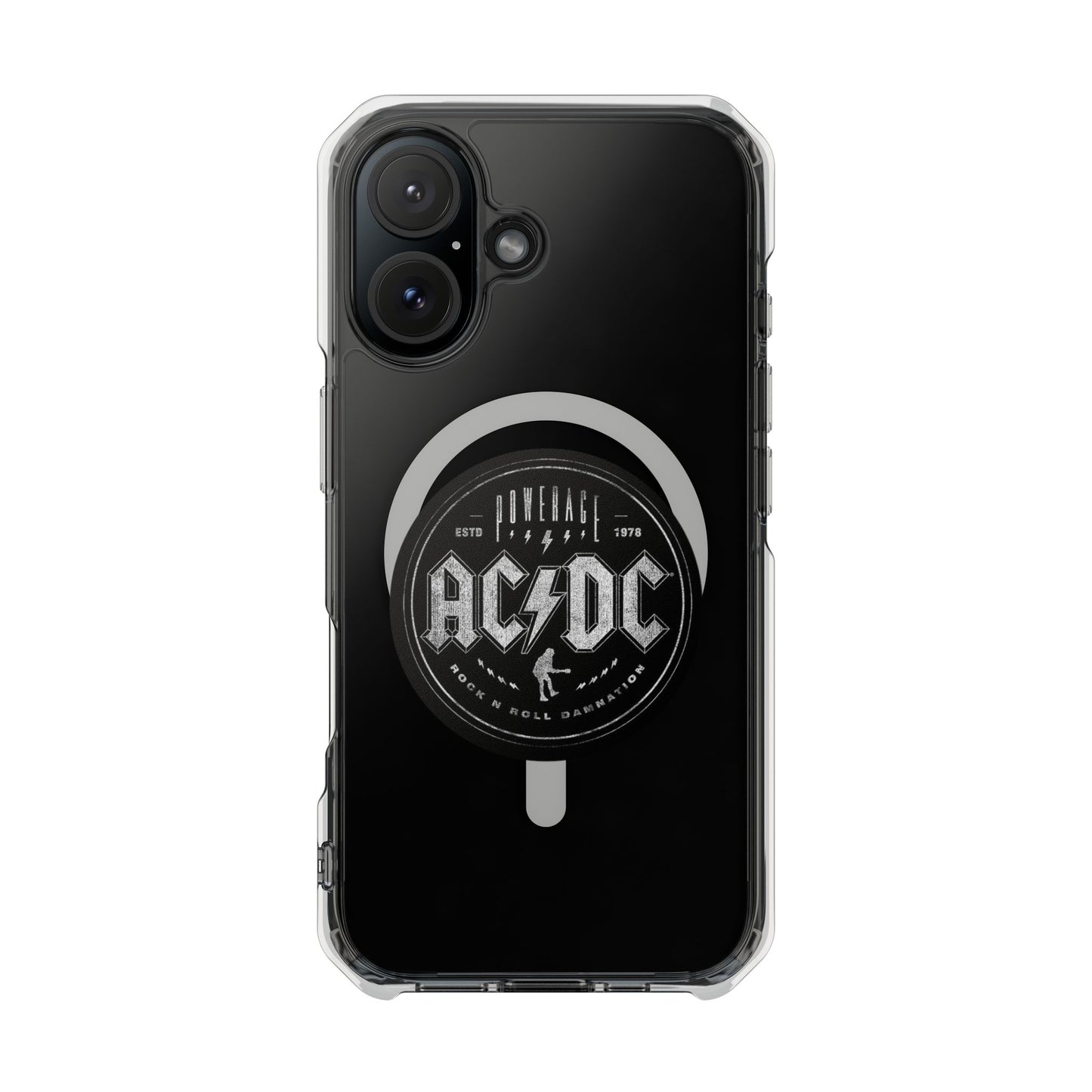Shockwave Symbol Magnetic Clear Impact case