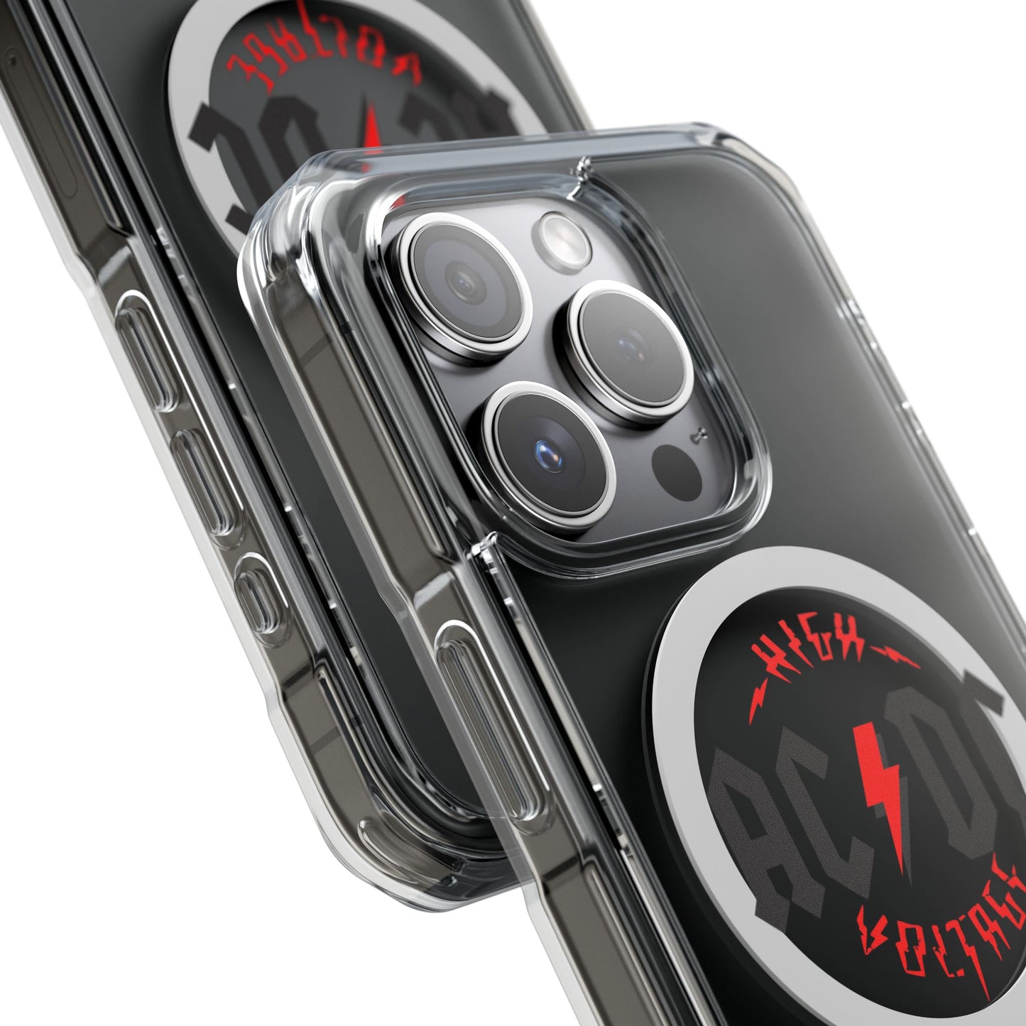 High Voltage Legends Magnetic Clear Impact case