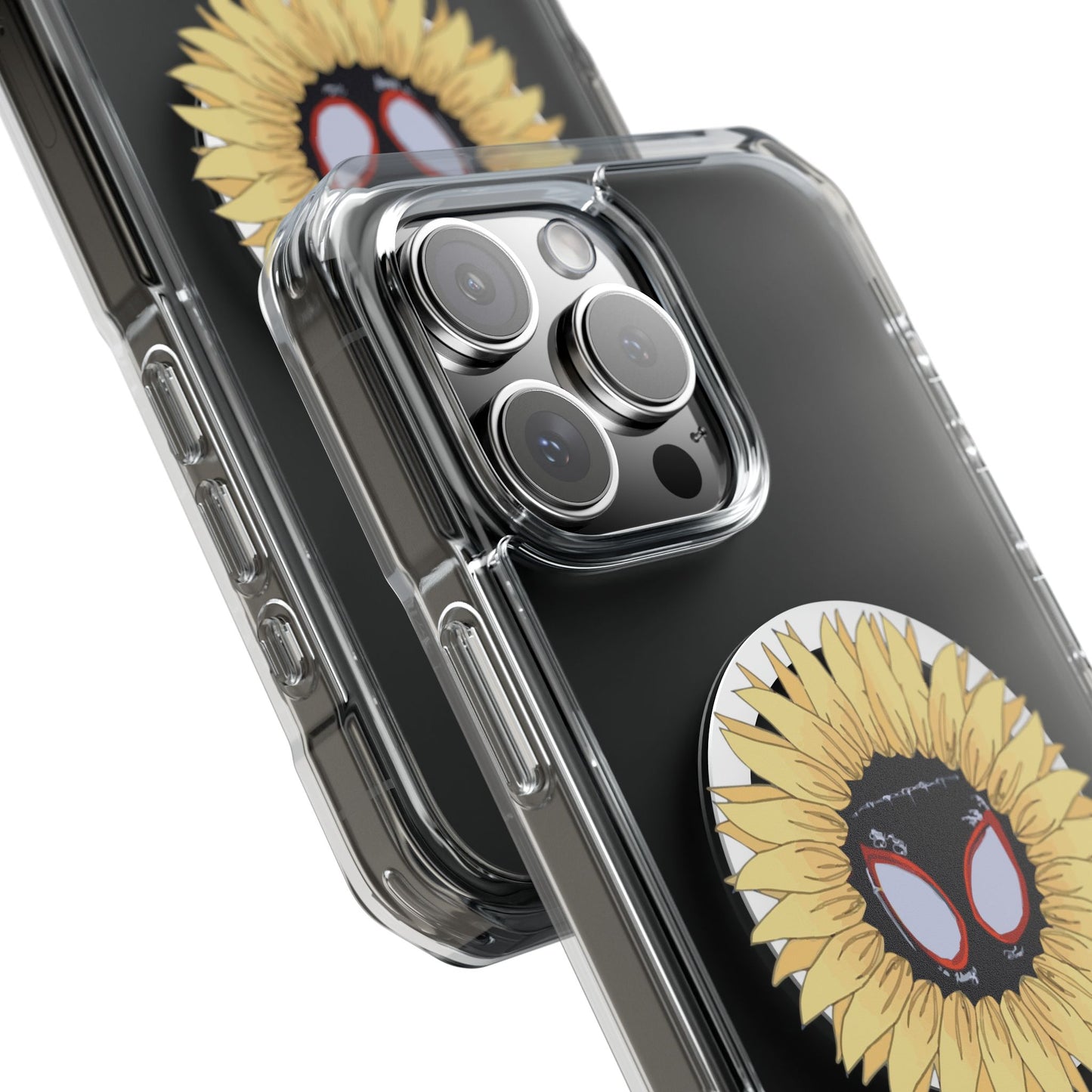 Sunflower Mask Illustration Magnetic Impact Case