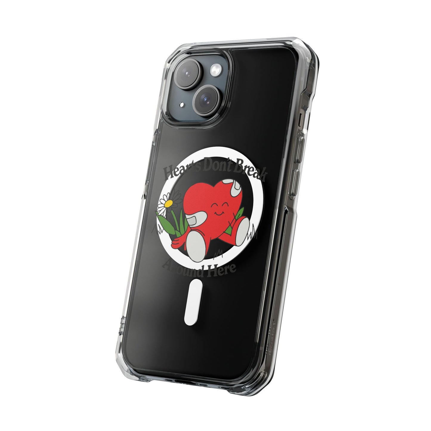 Abstract Guitar Sketch Magnetic Clear Impact Case