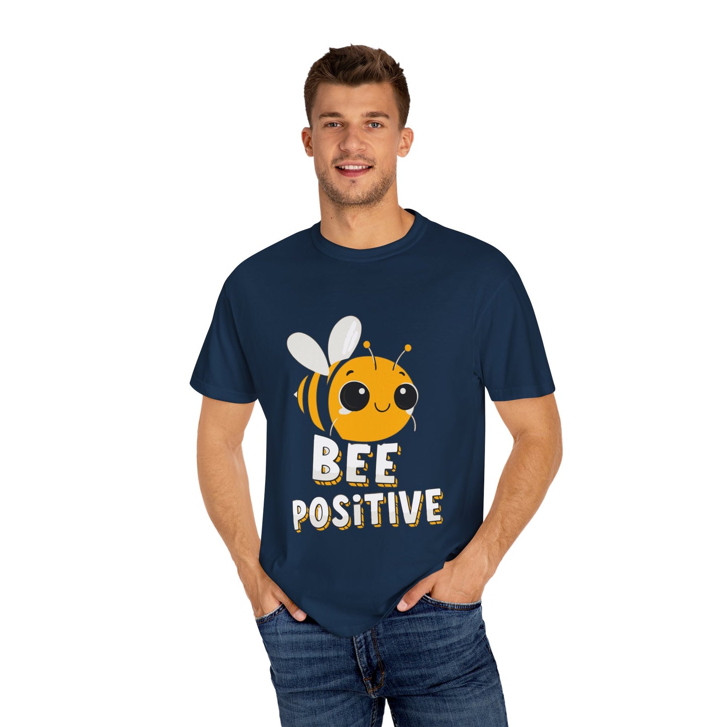 Dyed T-shirt – Snazzy Bee positive Edition