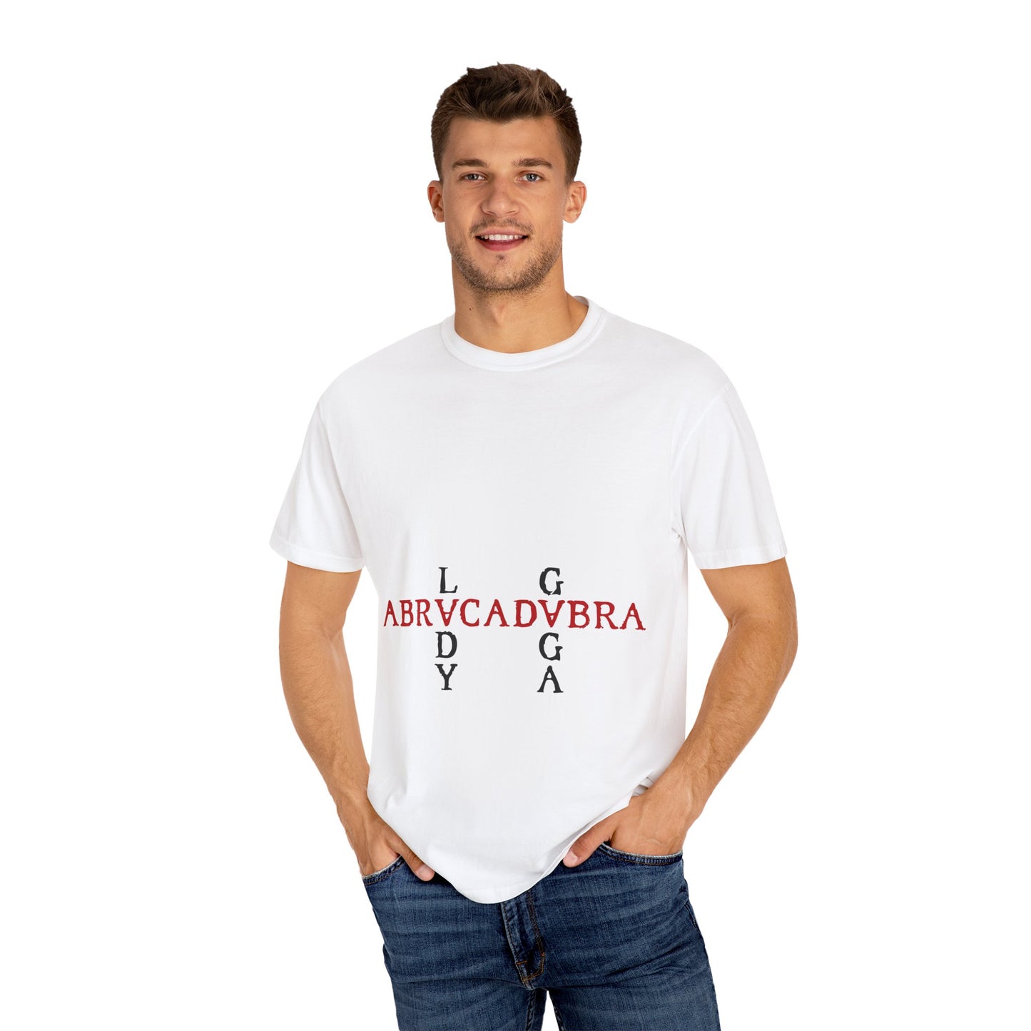 ABRVCADVRA Gothic Spell-Unisex Dyed Tshirt