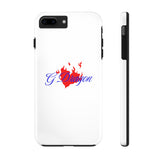 Heart on Fire Bold Script Tough Magnetic Case