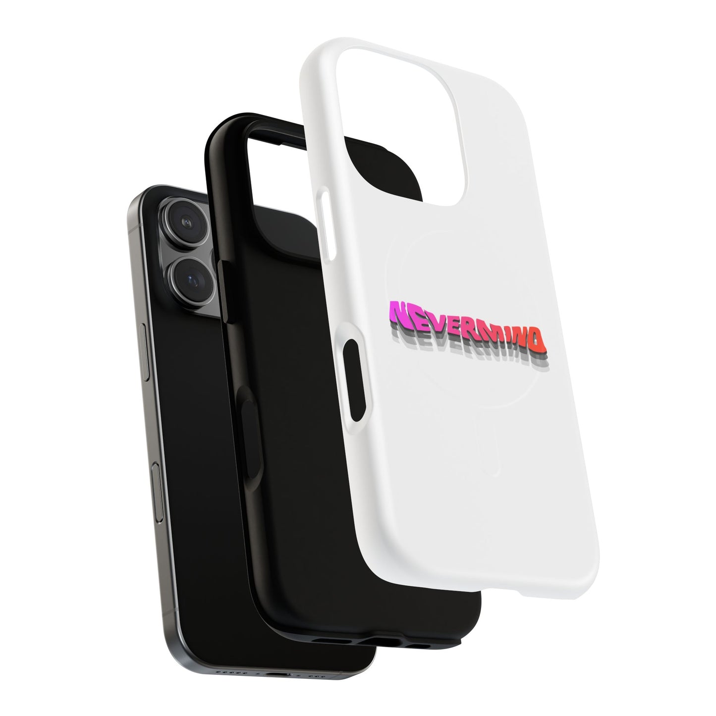 Wavy Groovy Typography Tough Magnetic Case
