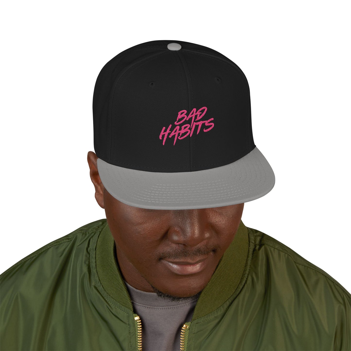 Sun and Waves Minimalist Snapback Cap
