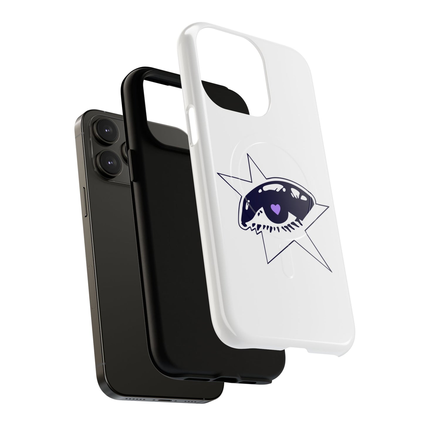 Purple Starry Eye Tough Magnetic phone case