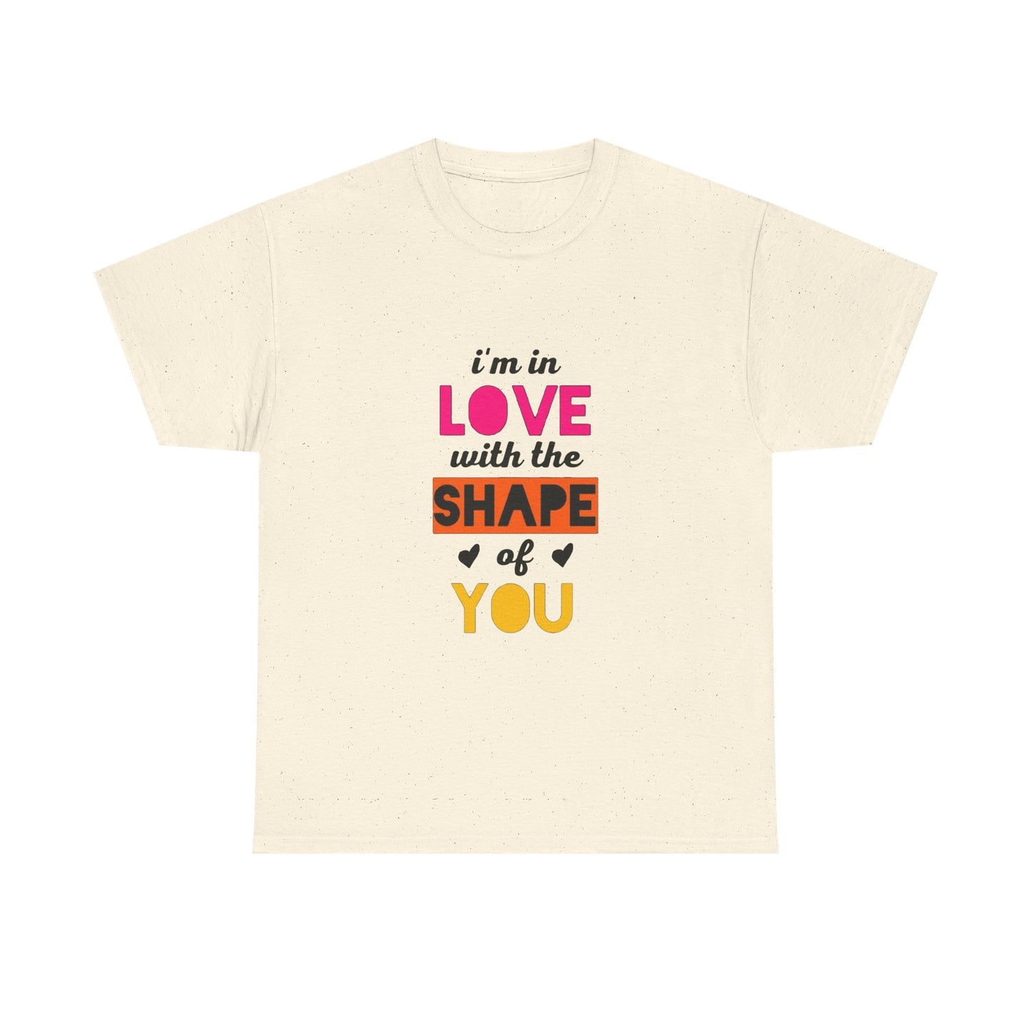 Orange Divide Symbol Unisex Heavy Cotton Tee