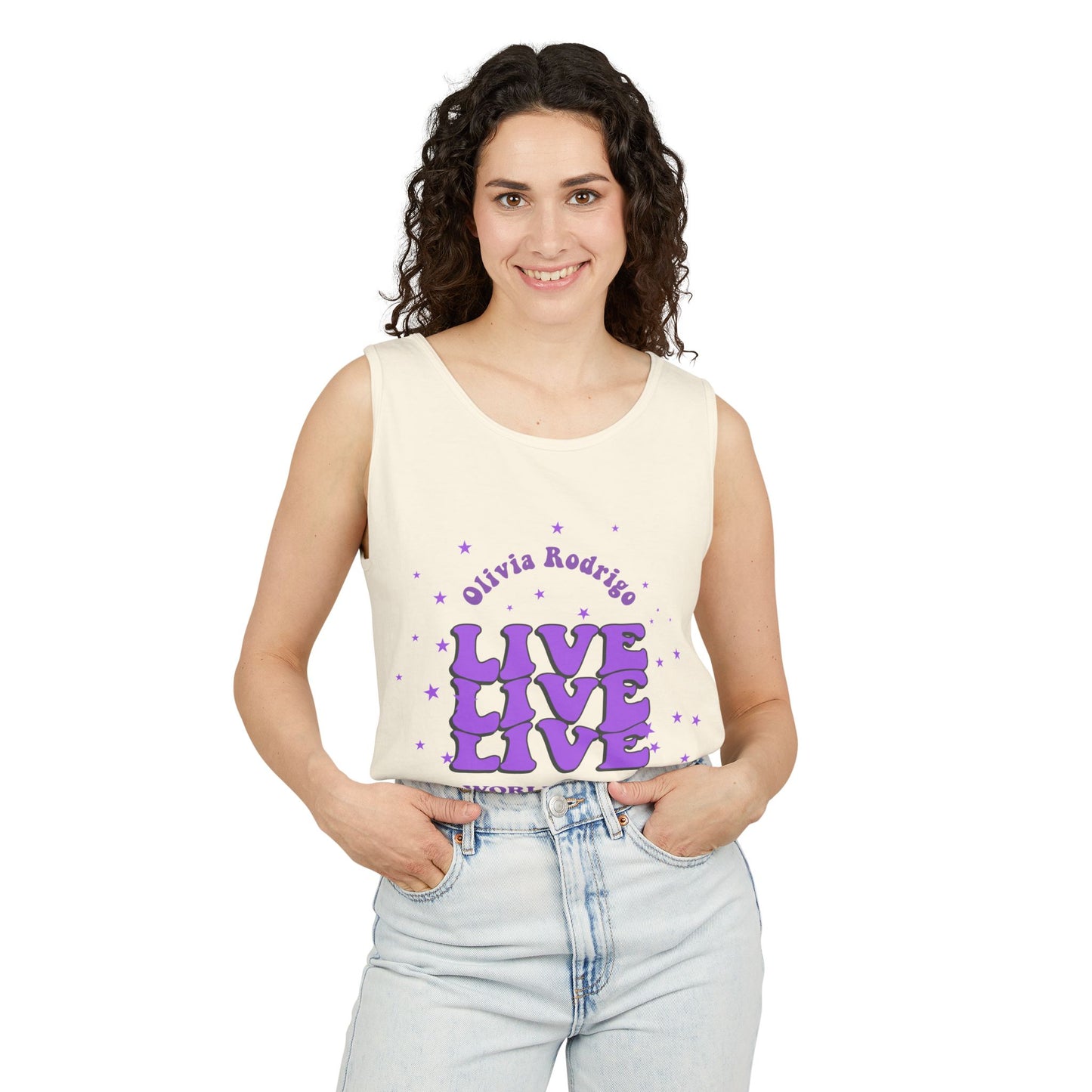 Olivia Rodrigo Live World Tour-Dyed Tank Top