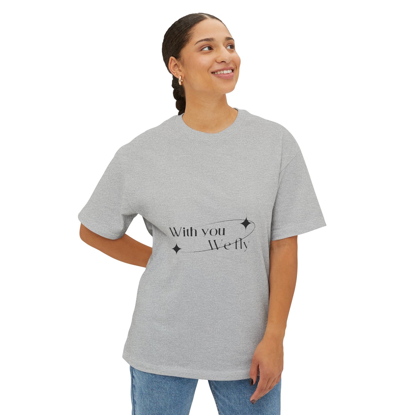 ASTRYX Unisex Oversized Boxy Tee