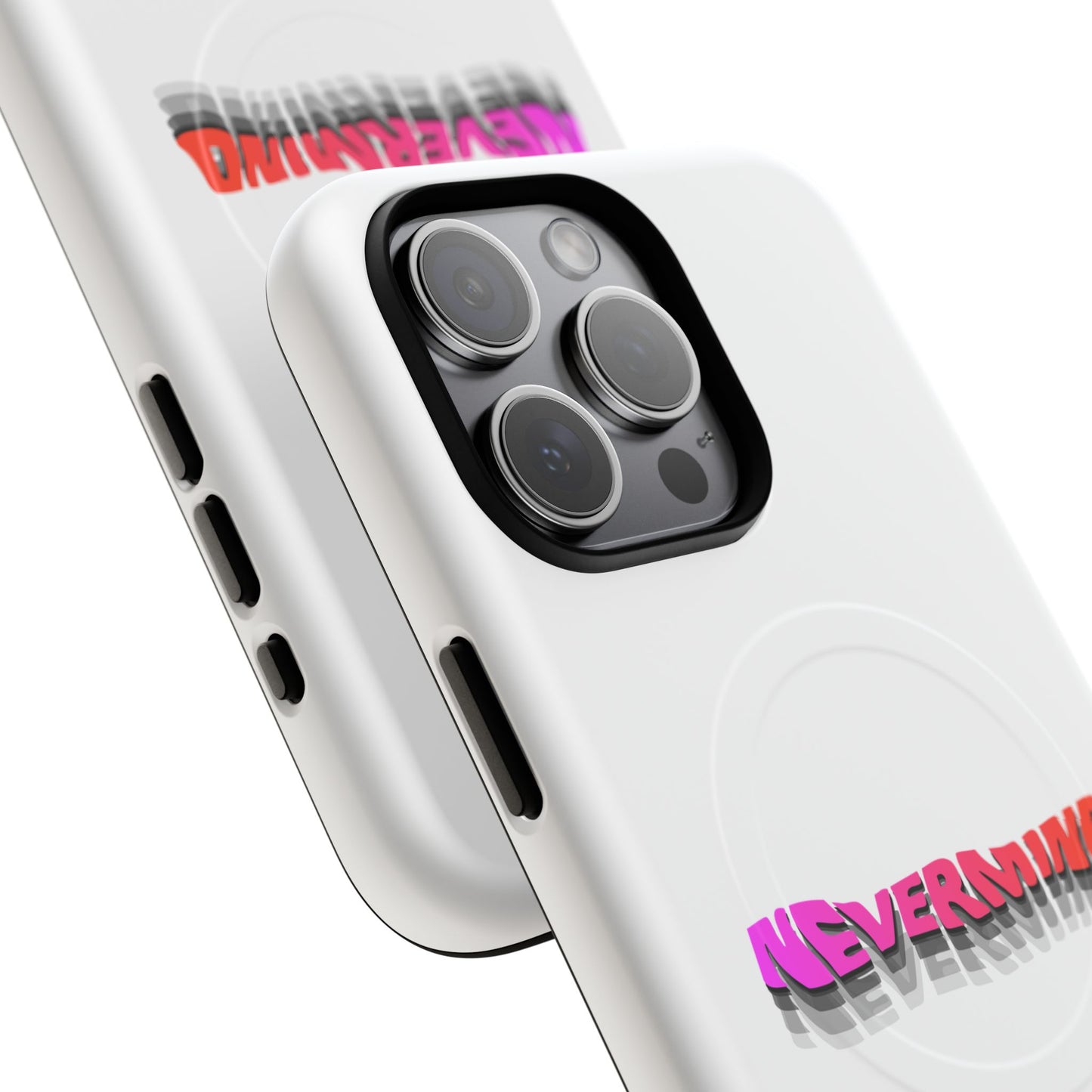 Wavy Groovy Typography Tough Magnetic Case