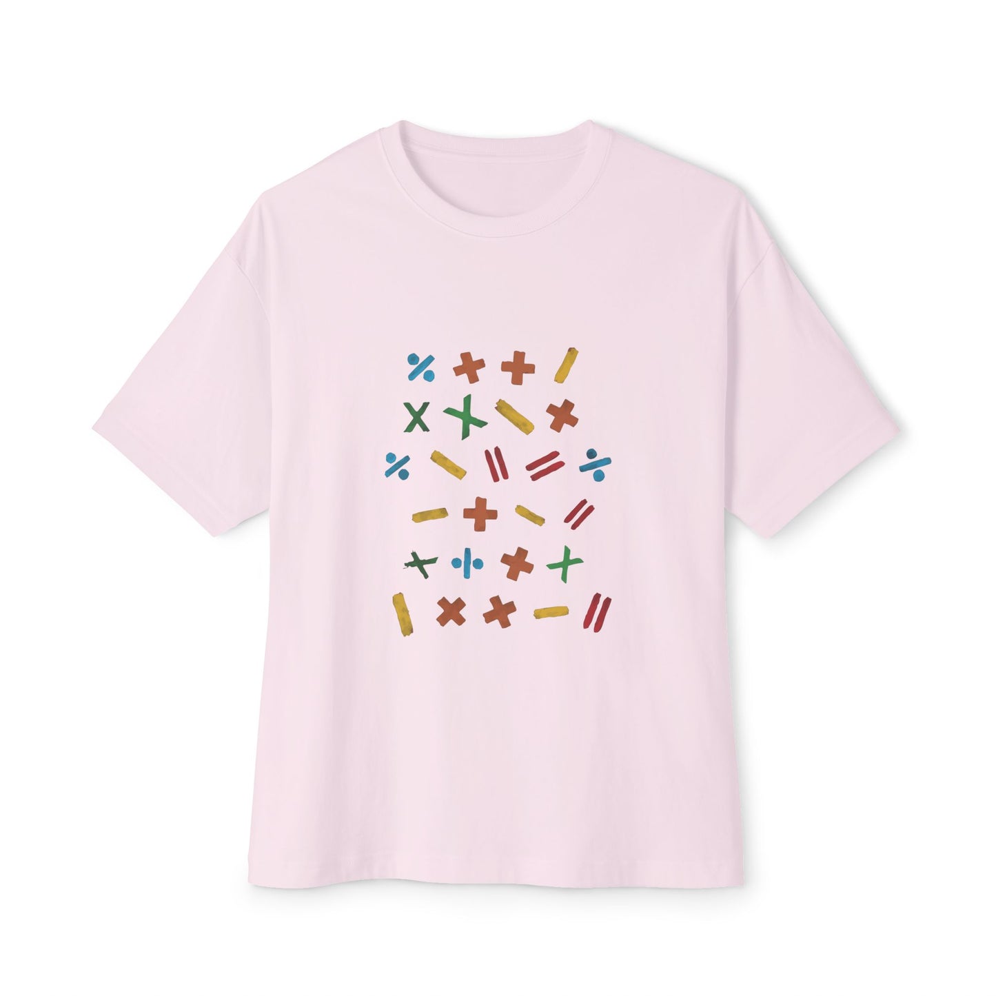 Minimalist Paw Print Oversized Boxy Tee