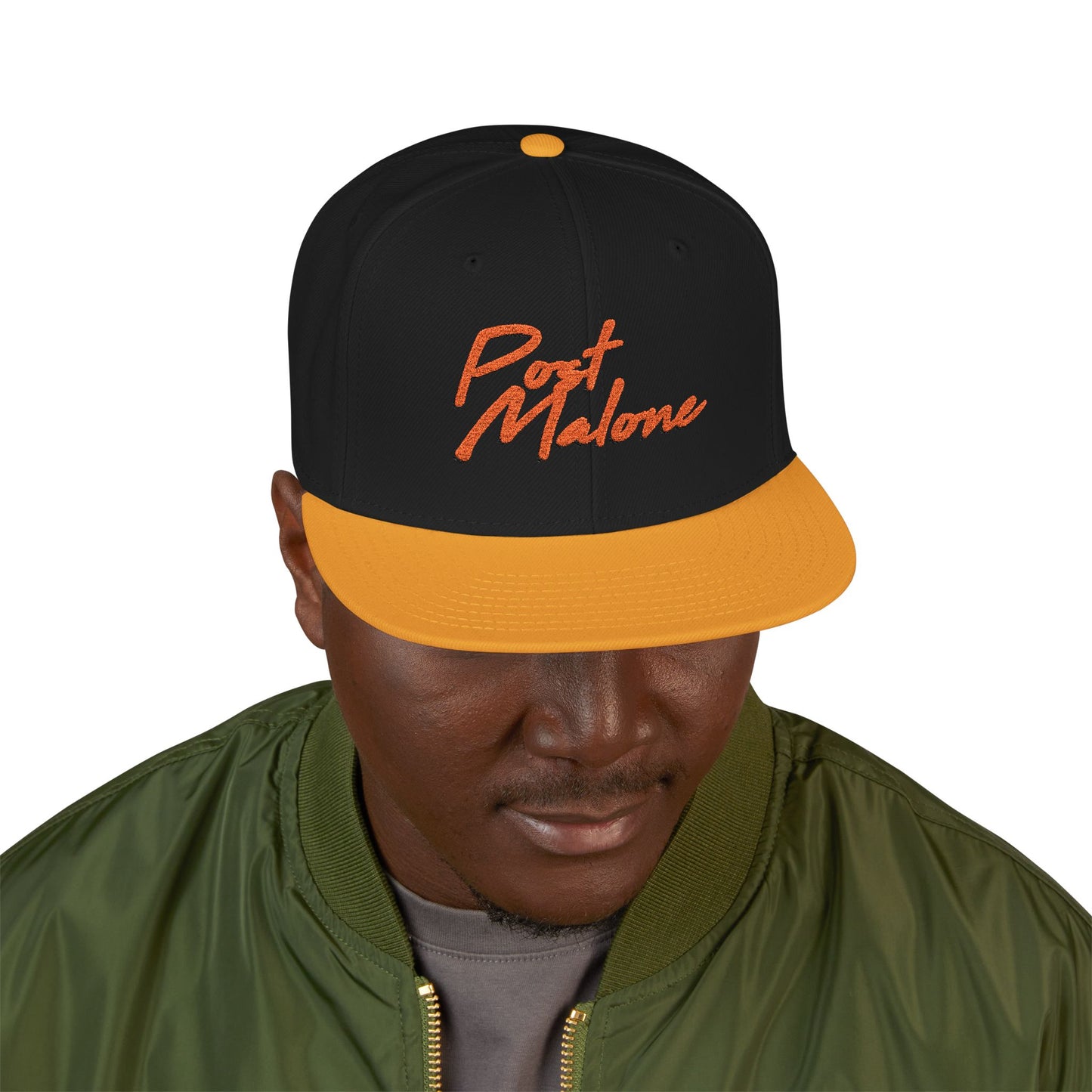 Snapback (Embroidery) – Post Malone Name Design