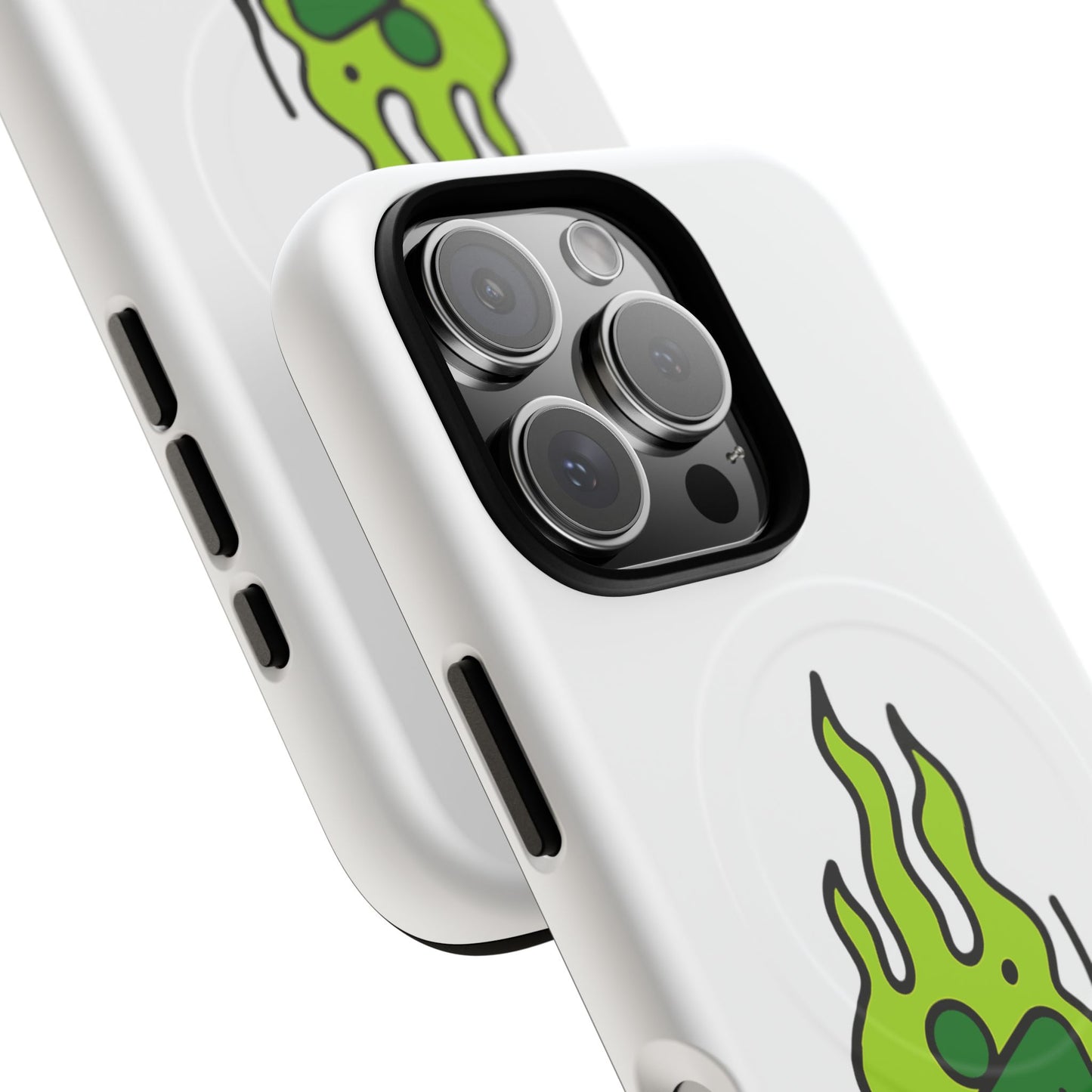 Green Flame Icon Tough Magnetic Case