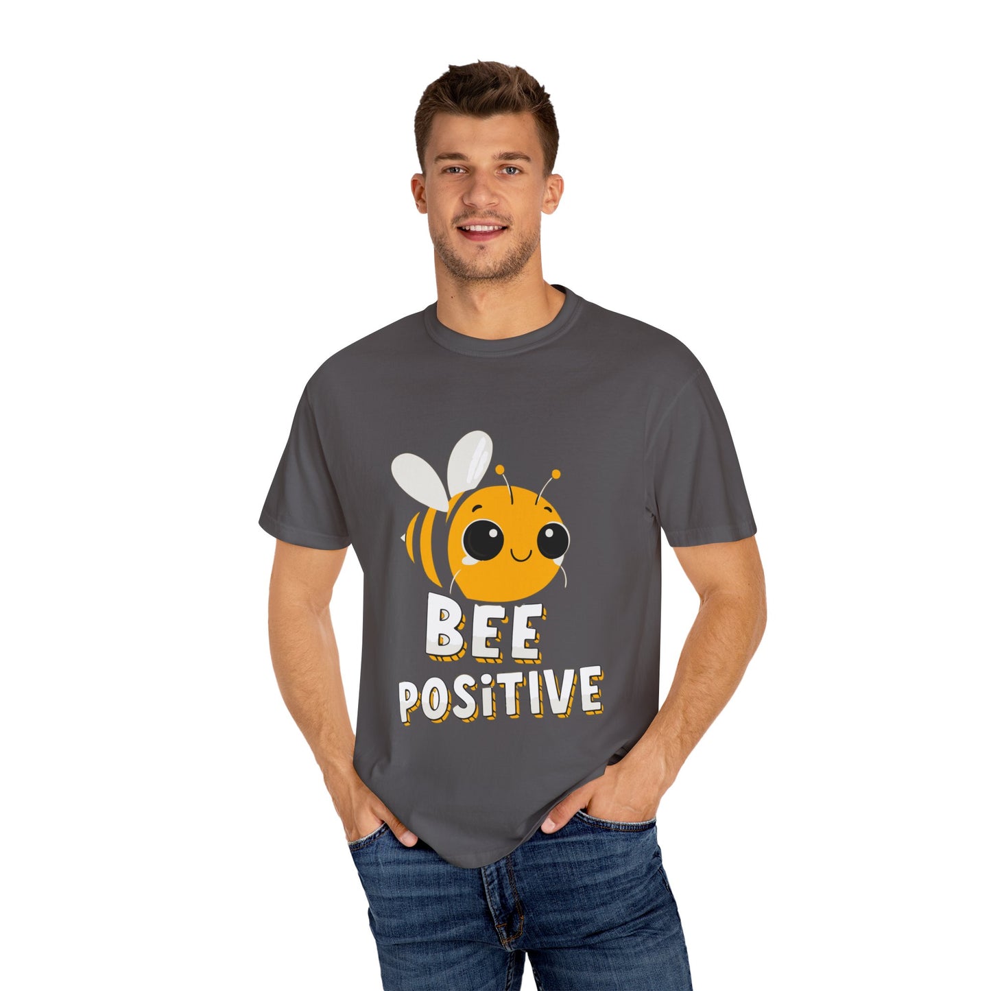 Dyed T-shirt – Snazzy Bee positive Edition