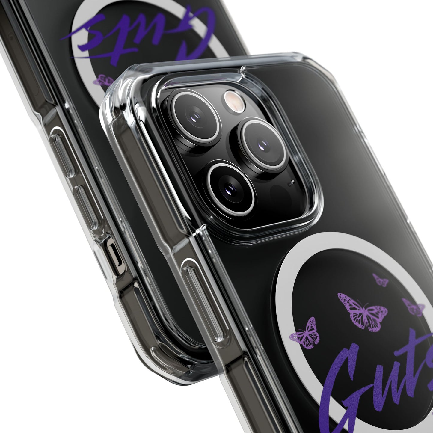 Guts & Butterflies Magnetic Clear Impact Case