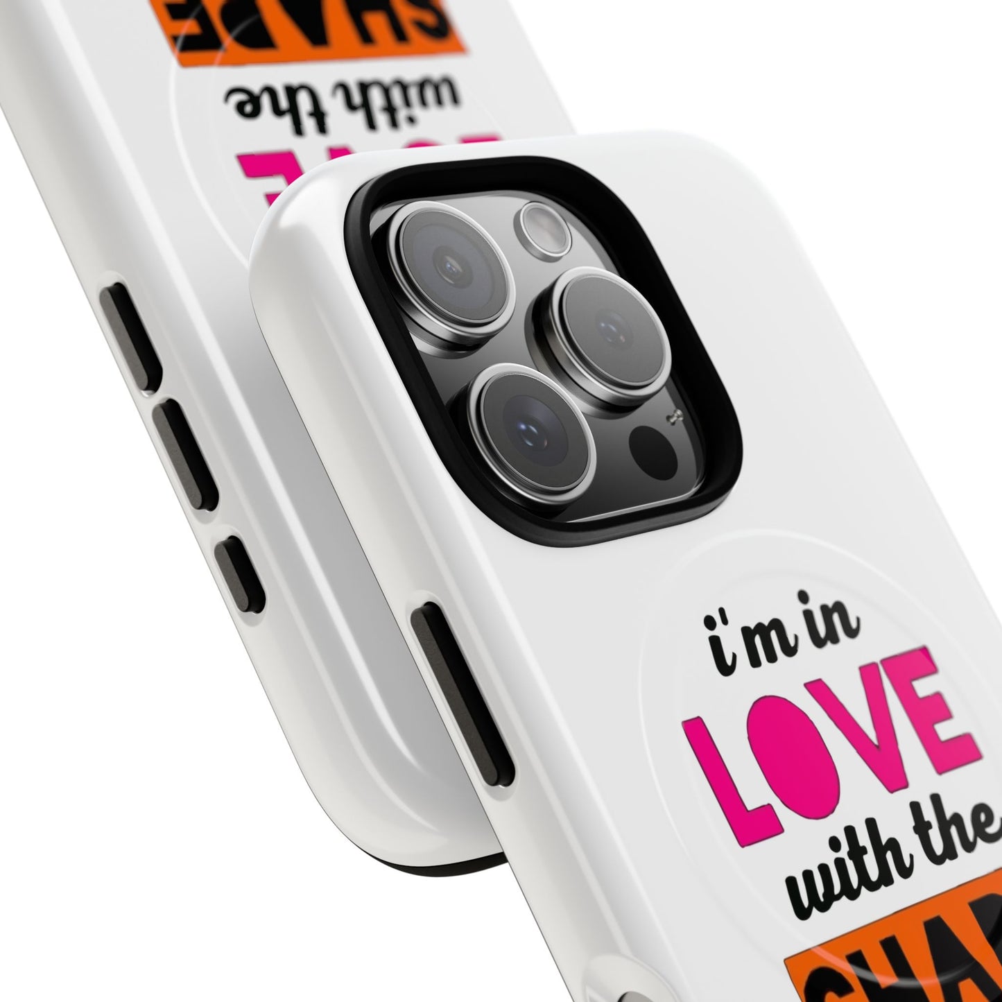 Orange Divide Symbol Tough Magnetic case