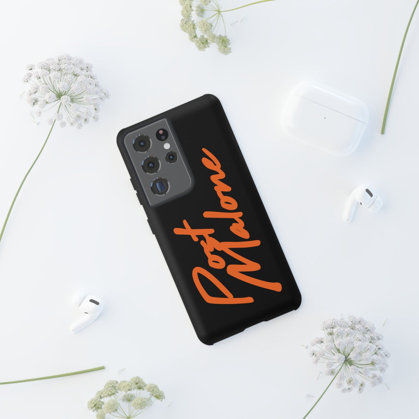 Tough Samsung Case (S20–S25) – Post Malone Name Design