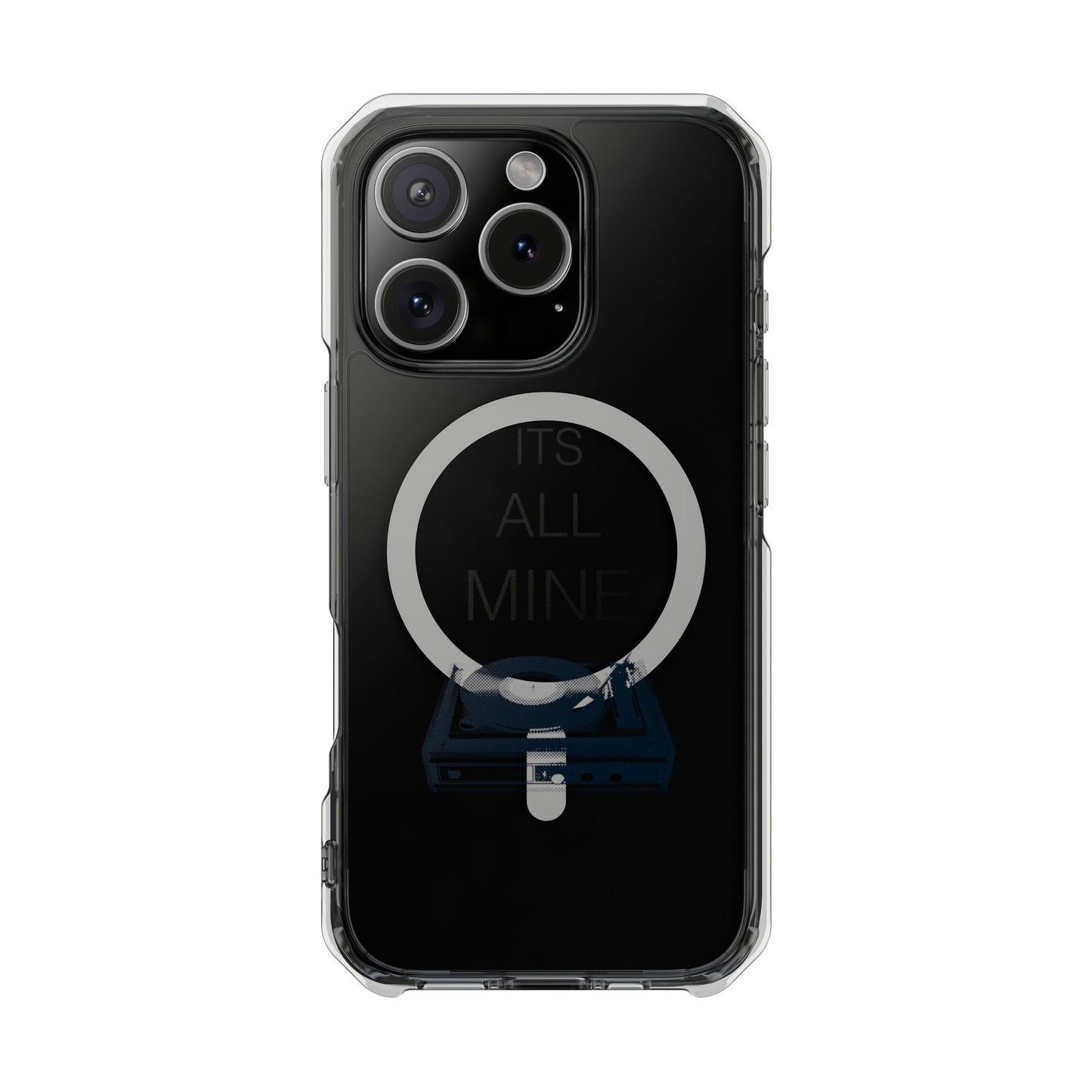 Spin It Retro Magnetic clear Impact Case