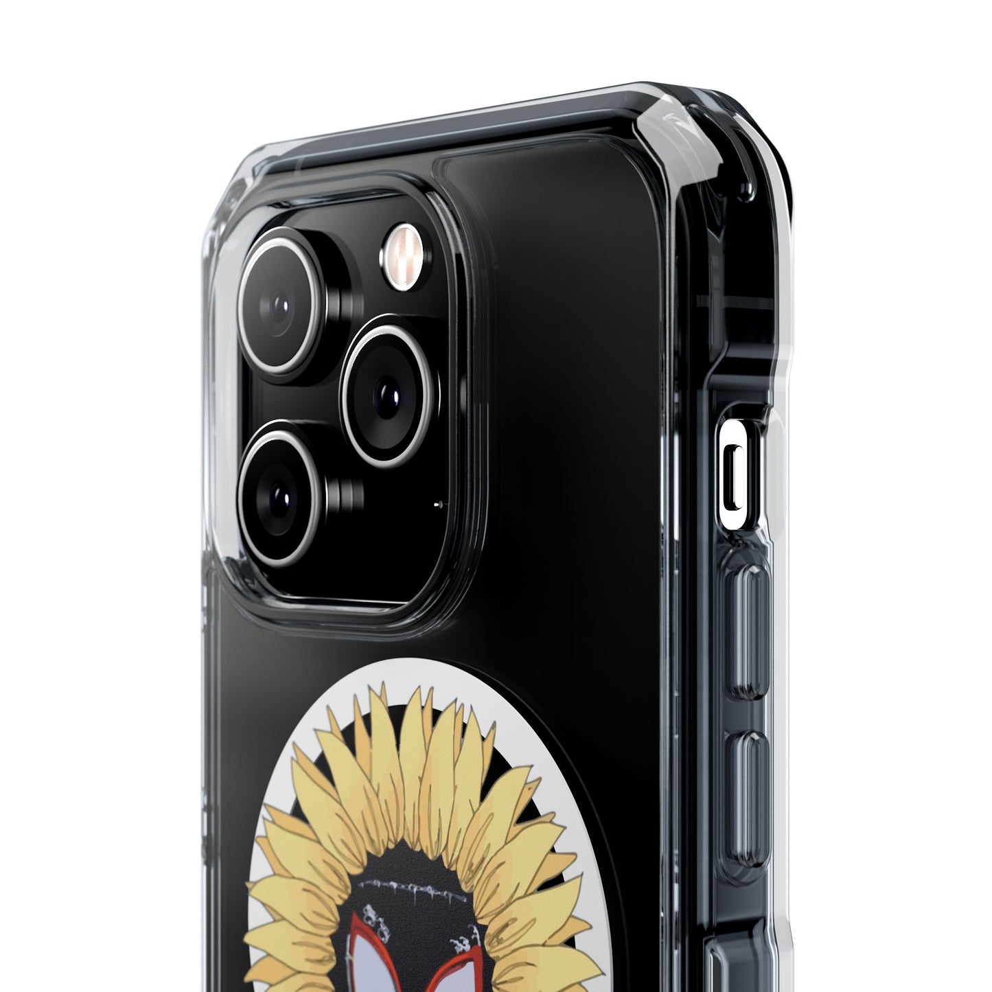 Sunflower Mask Illustration Magnetic Impact Case