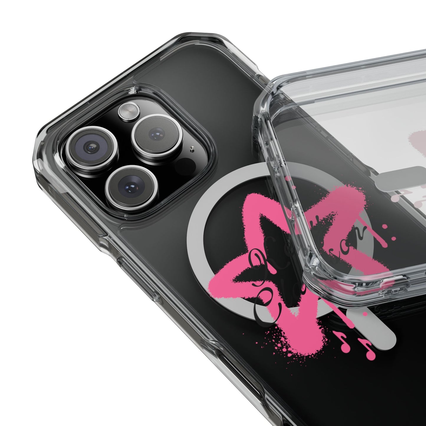 Graffiti Star Beats Magnetic clear Impact Case