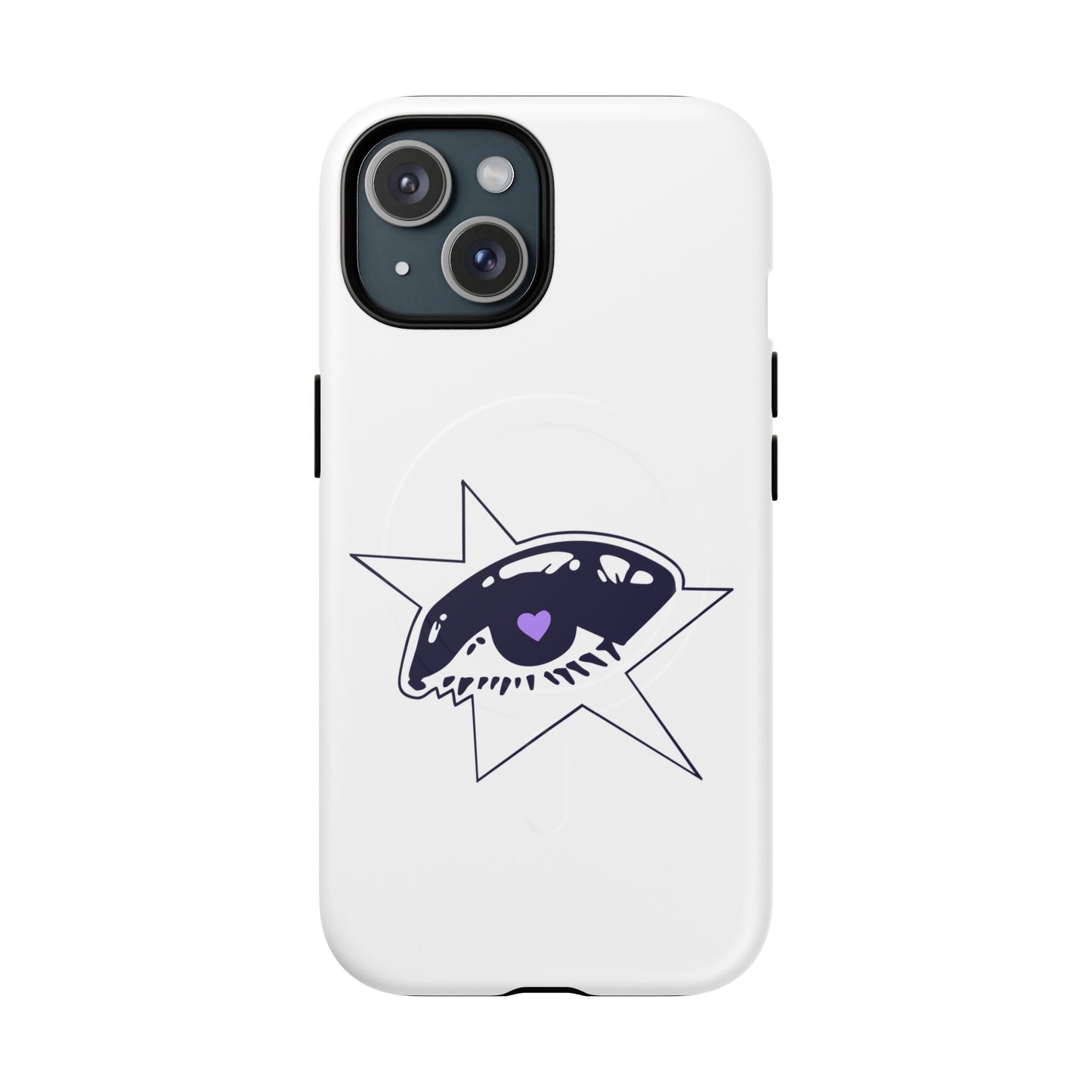 Purple Starry Eye Tough Magnetic phone case