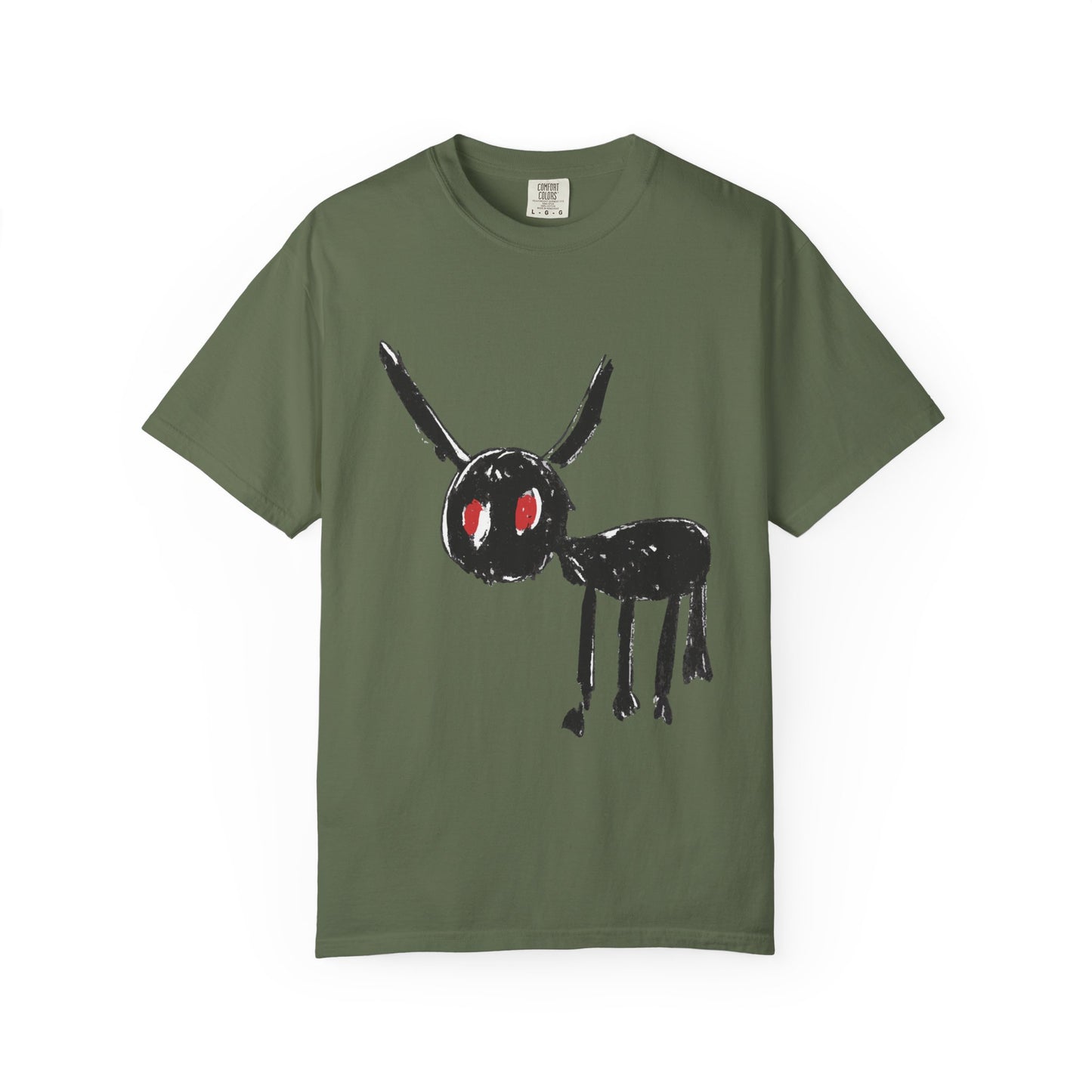 Demon Sketch Dyed Tshirt