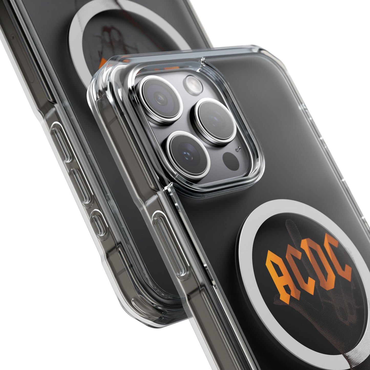 Retro Thunderbolt Magnetic Clear Impact case