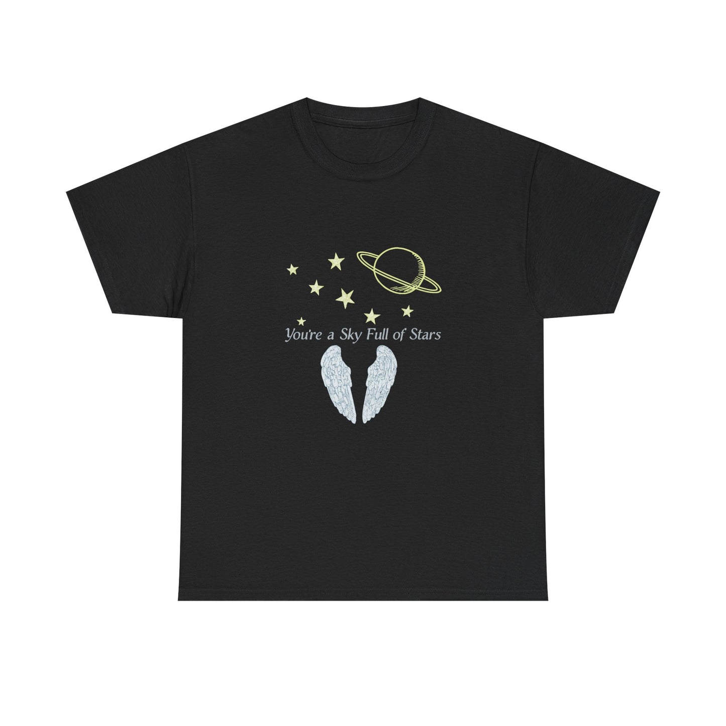 Starry Sky Wings Unisex Cotton Tee