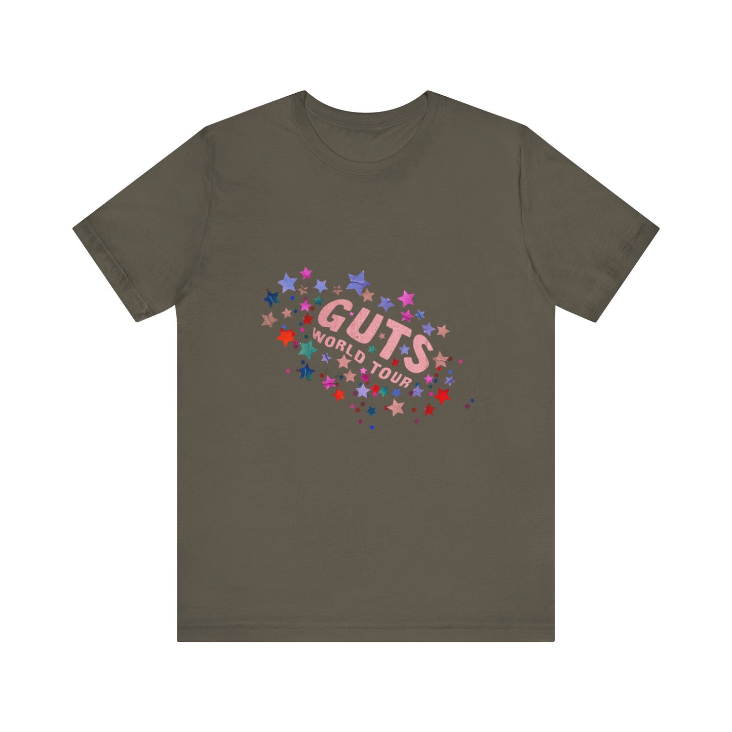 Olivia Rodrigo Unisex Jersey Short Sleeve Tee - Guts World Tour