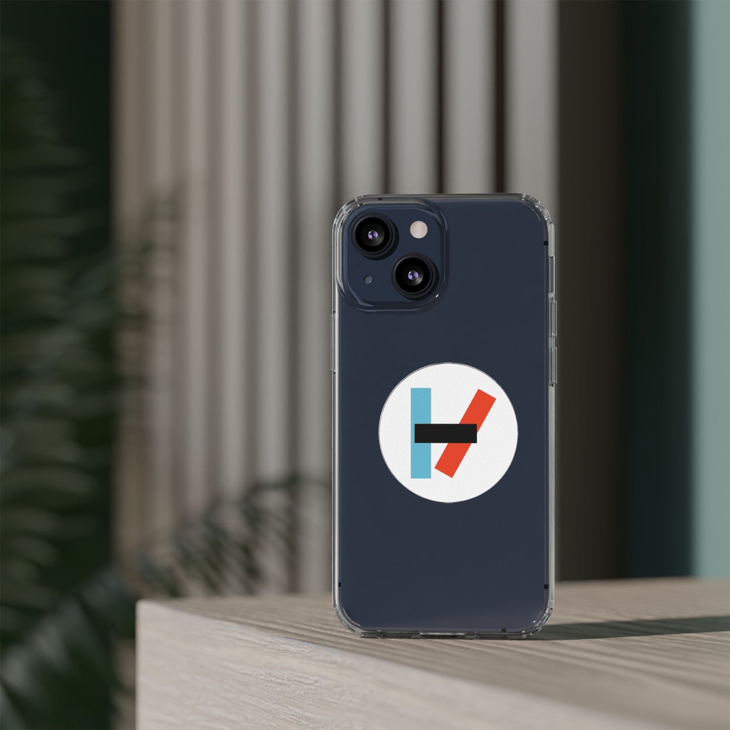 Circle Flame Clear Case