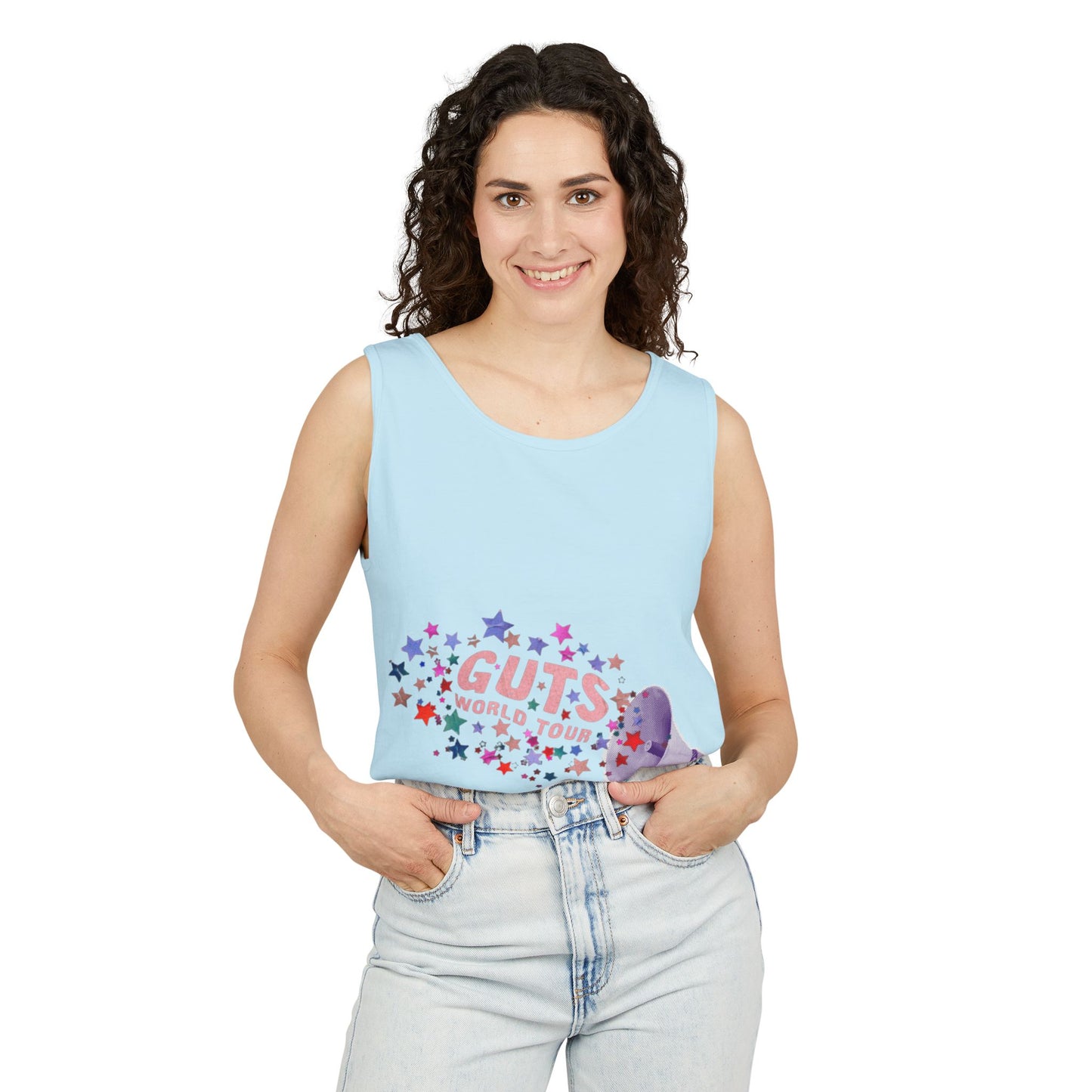 Guts World Tour Megaphone-Dyed Tank Top