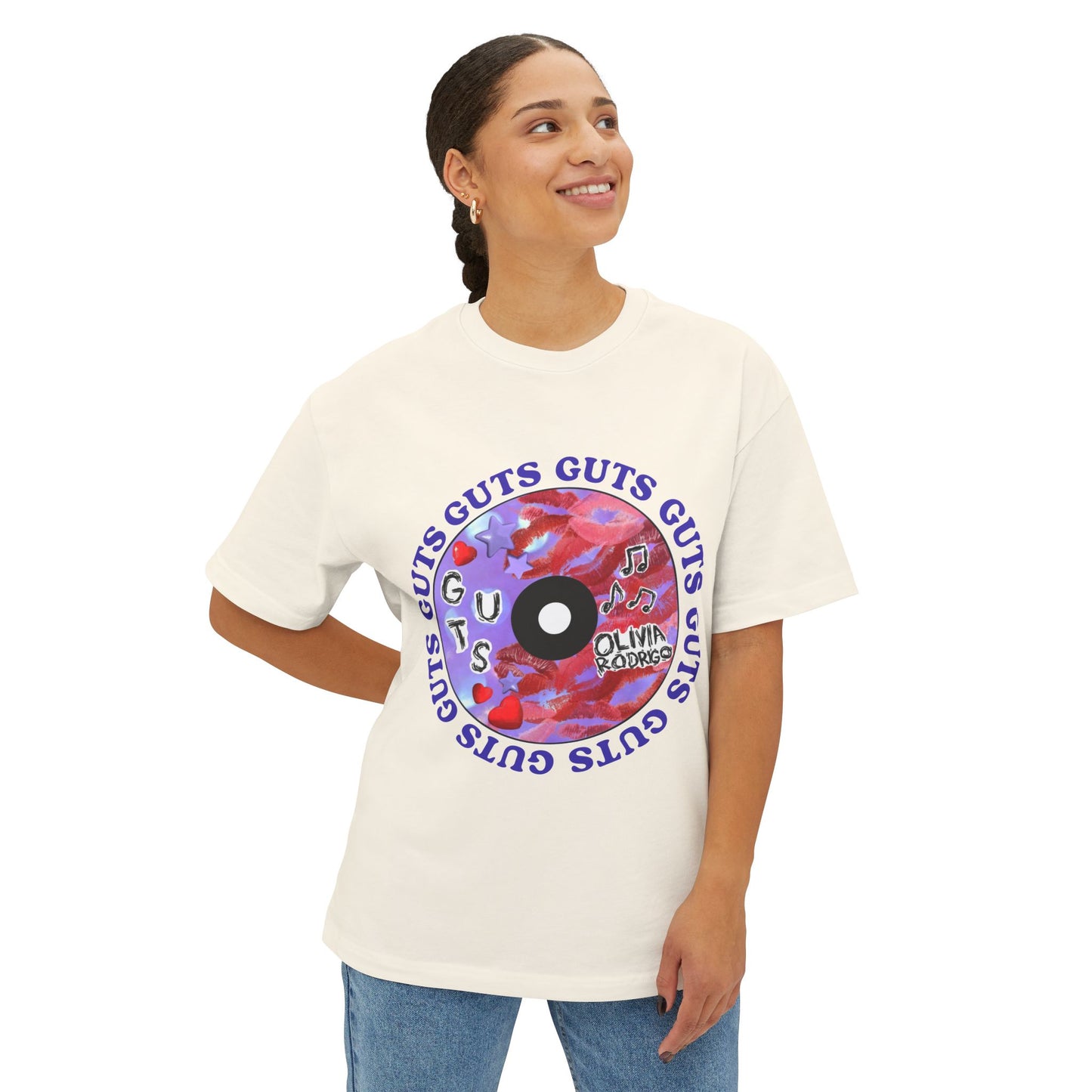 Guts Album Art CD-Oversized Tee