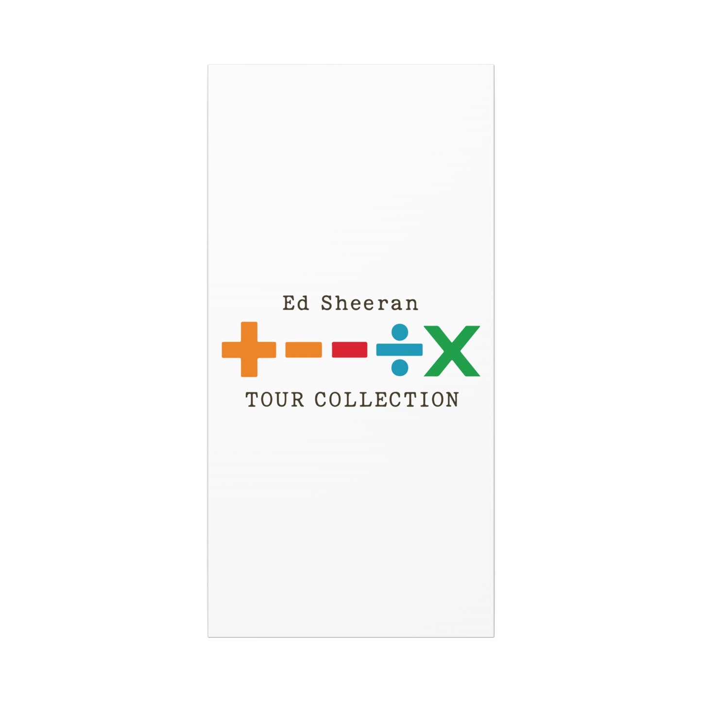 Matte Stretched Canvas, 1.25" Depth – Ed Sheeran Edition