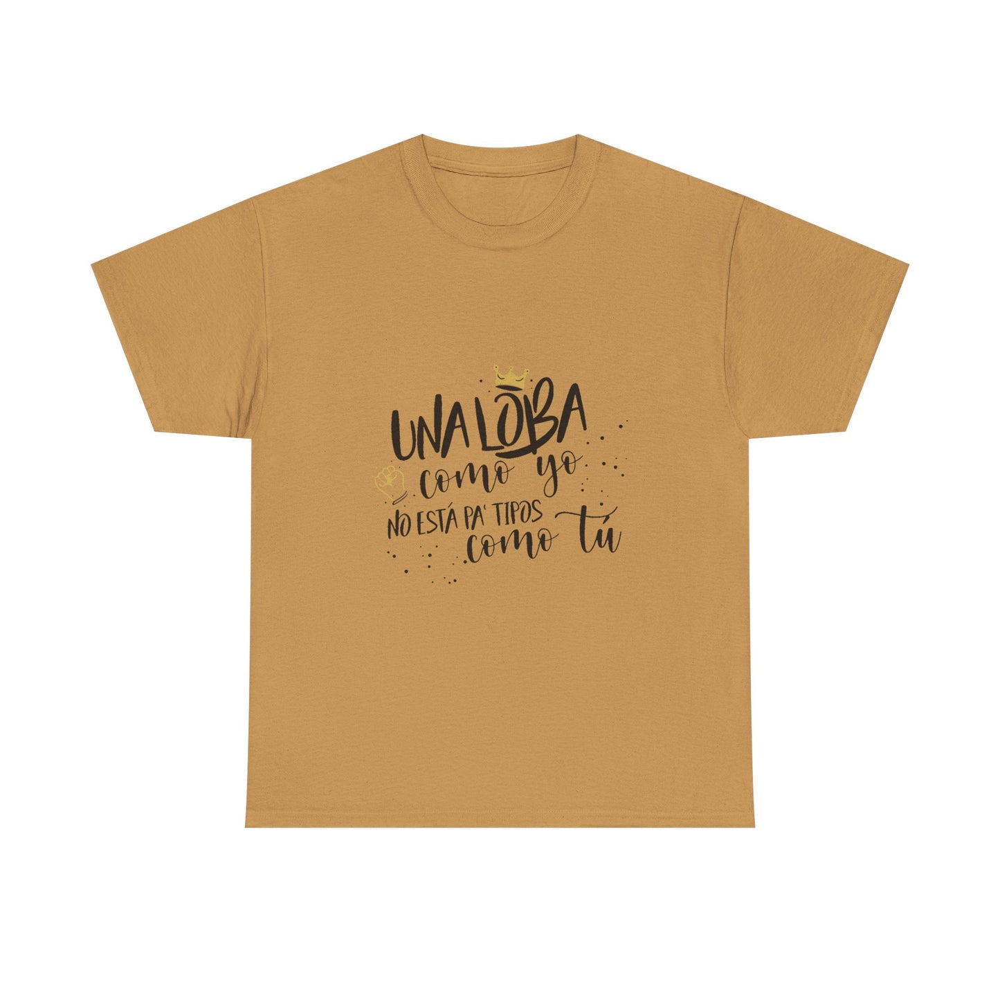 Golden Wolf Energy Unisex Heavy cotton tee